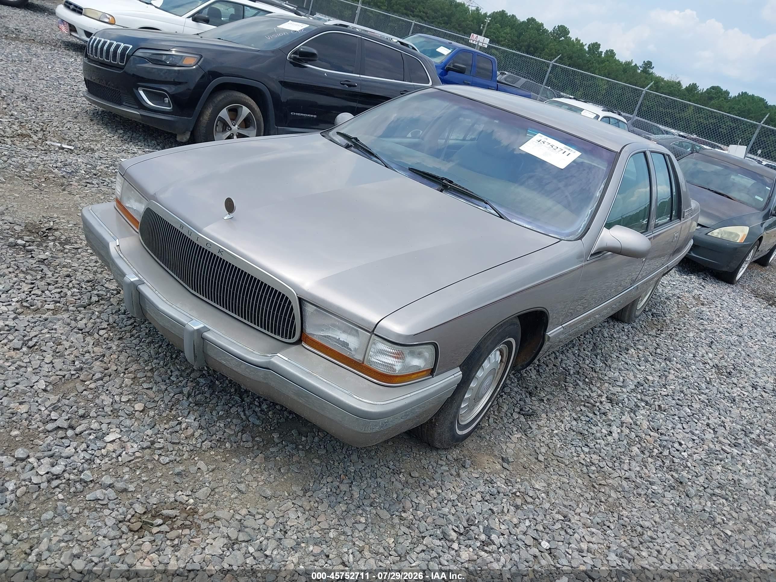 1996 Buick Roadmaster Limited Silver vin: 1G4BT52P0TR404256