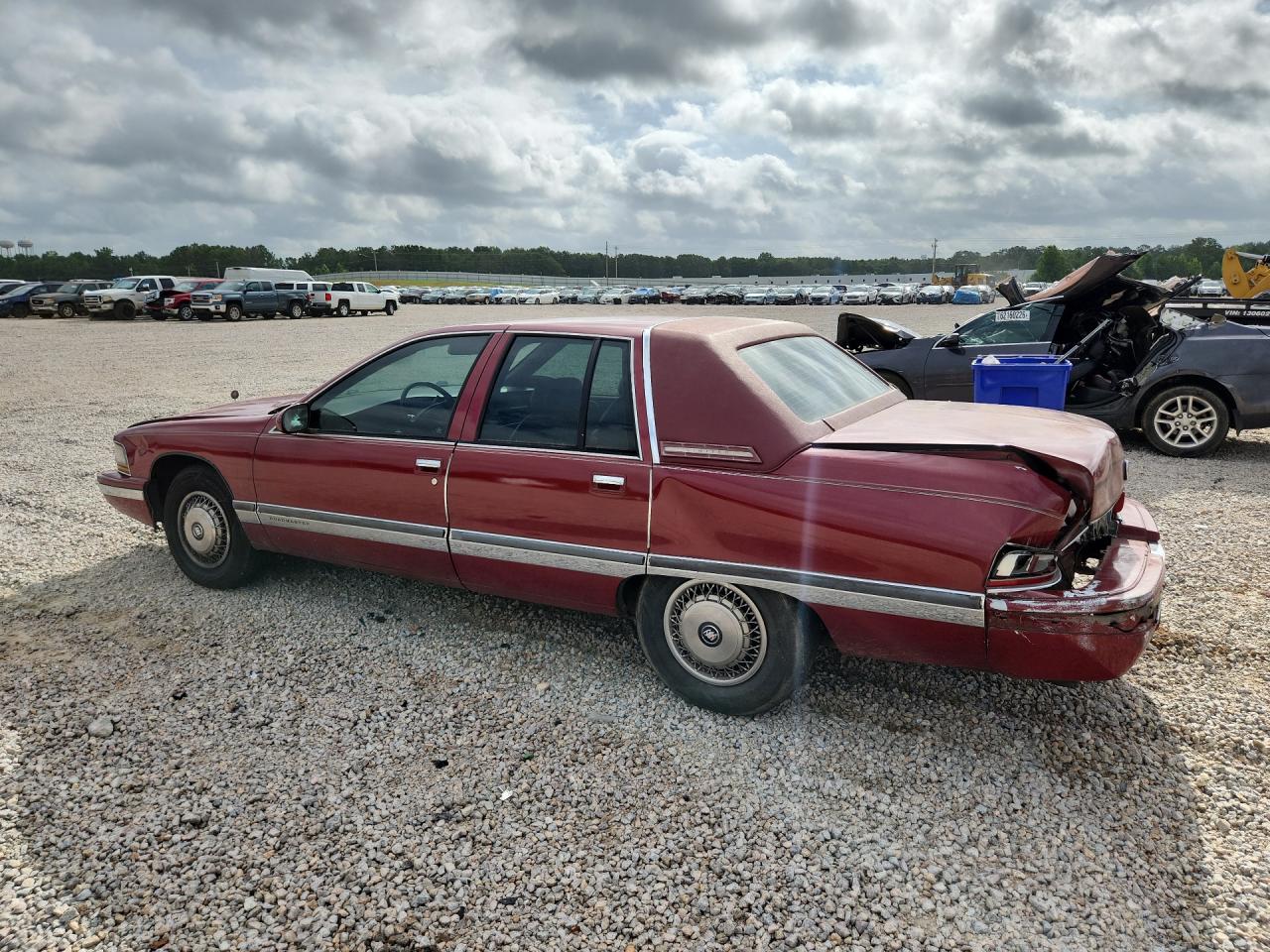 1996 Buick Roadmaster Limited Burgundy vin: 1G4BT52P1TR416111