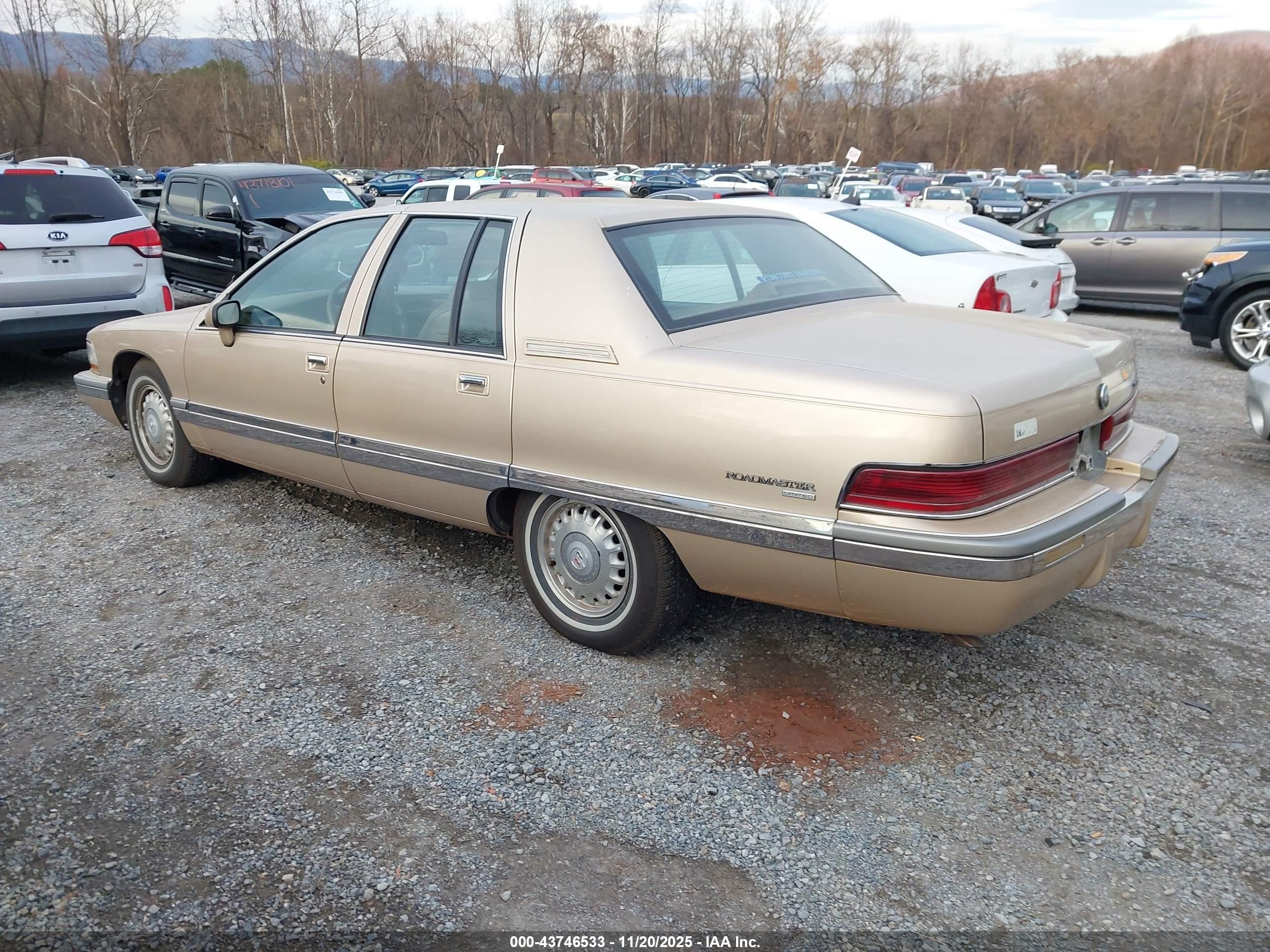 1994 Buick Roadmaster Limited Gold vin: 1G4BT52P5RR409042