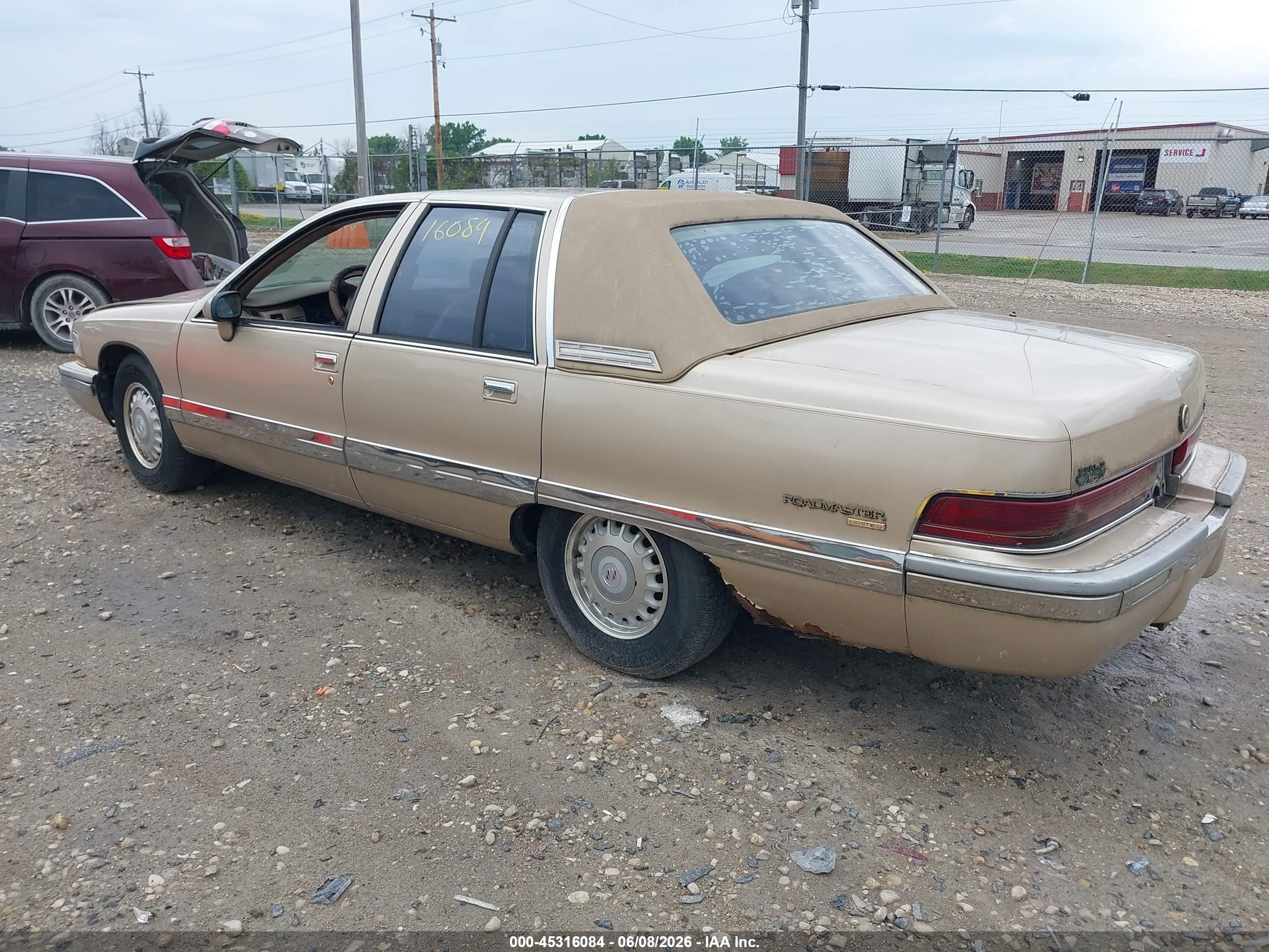 1994 Buick Roadmaster Limited Gold vin: 1G4BT52P6RR401774