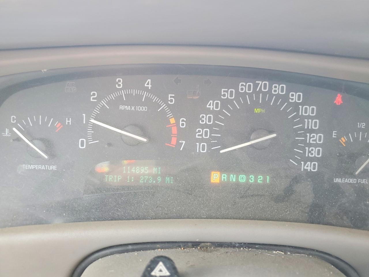 1999 Buick Park Avenue Ultra Silver vin: 1G4CU5211X4657523