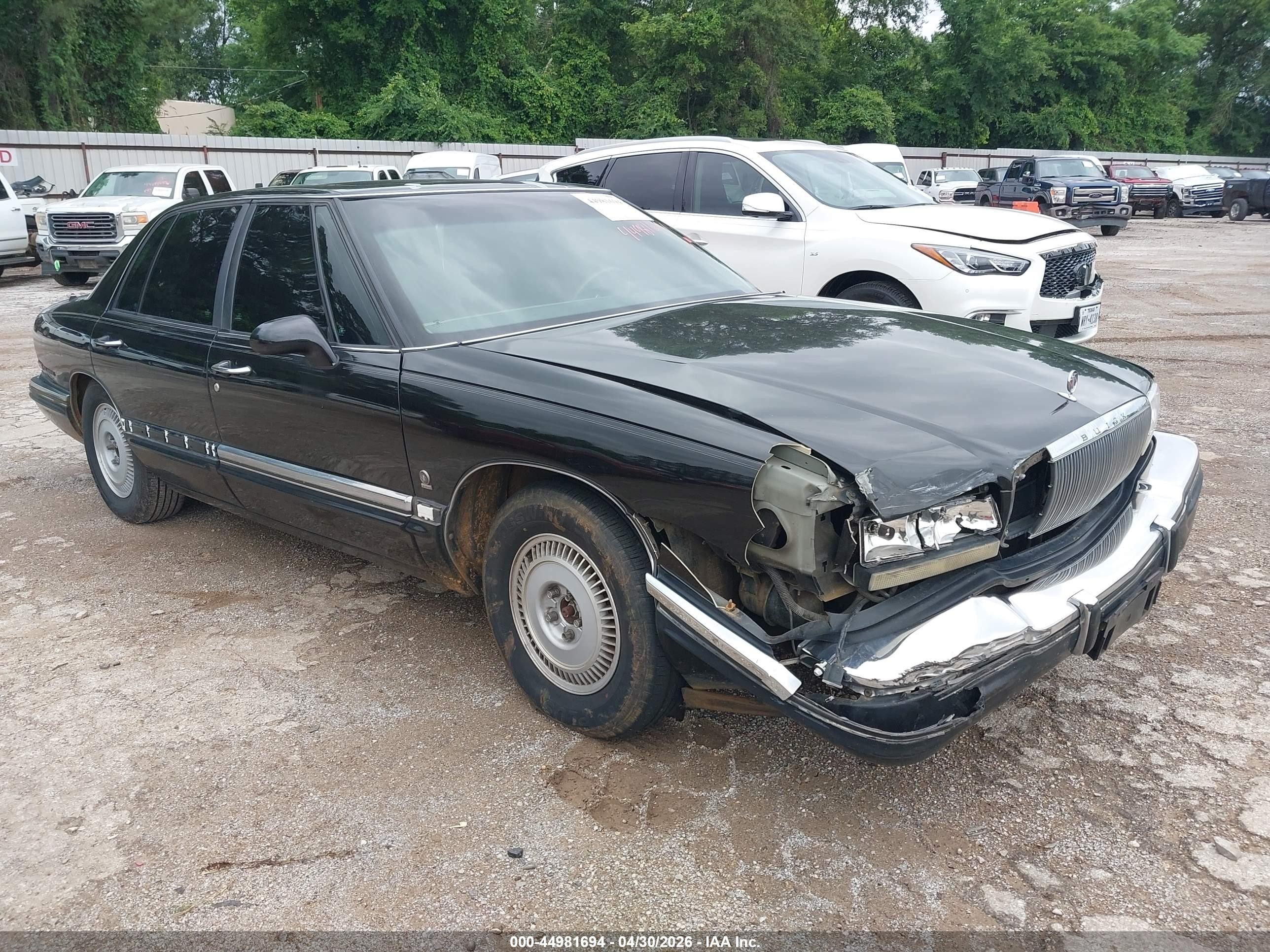 1996 Buick Park Avenue Ultra Black vin: 1G4CU521XTH600952