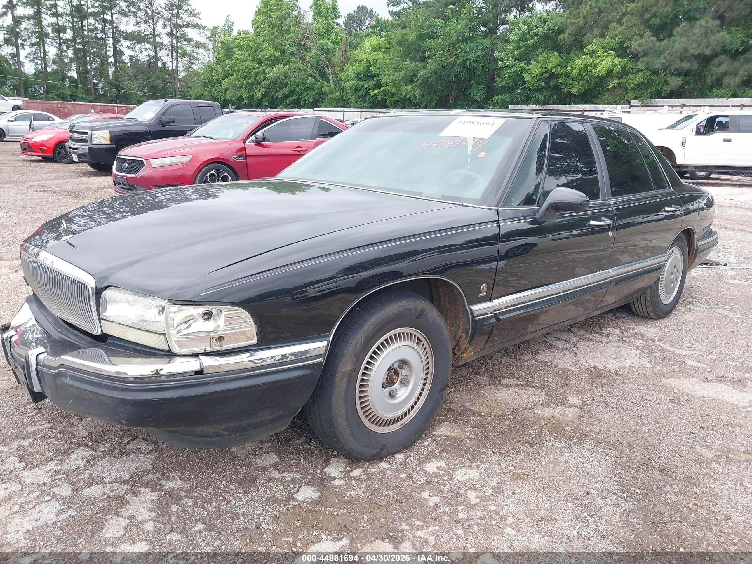 1996 Buick Park Avenue Ultra Black vin: 1G4CU521XTH600952