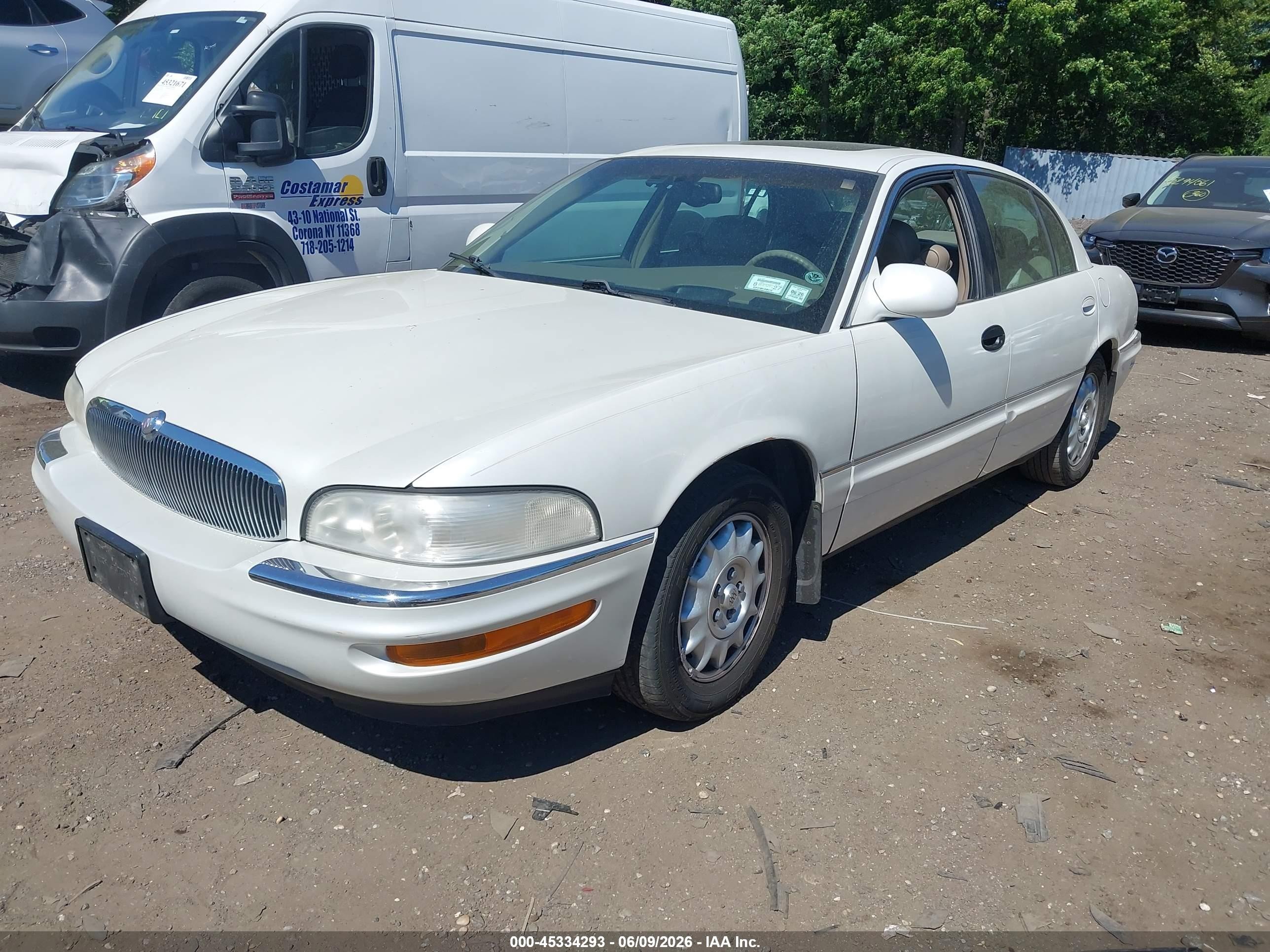 2000 Buick Park Avenue Ultra Белый vin: 1G4CU521XY4216443
