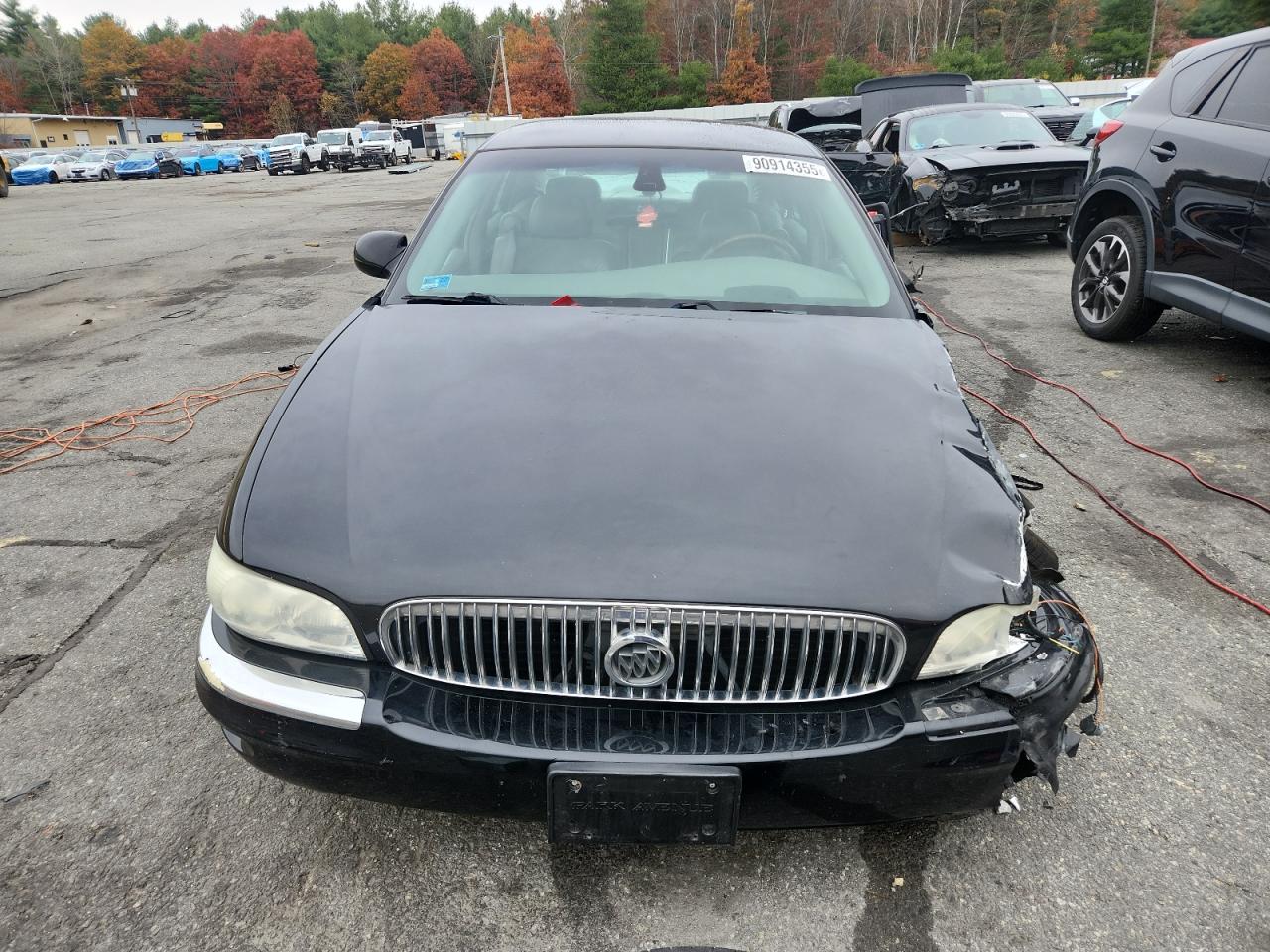 2005 Buick Park Avenue Ultra Black vin: 1G4CU541054105196