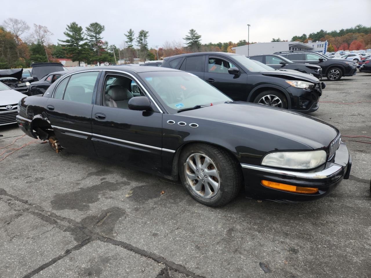 2005 Buick Park Avenue Ultra Black vin: 1G4CU541054105196