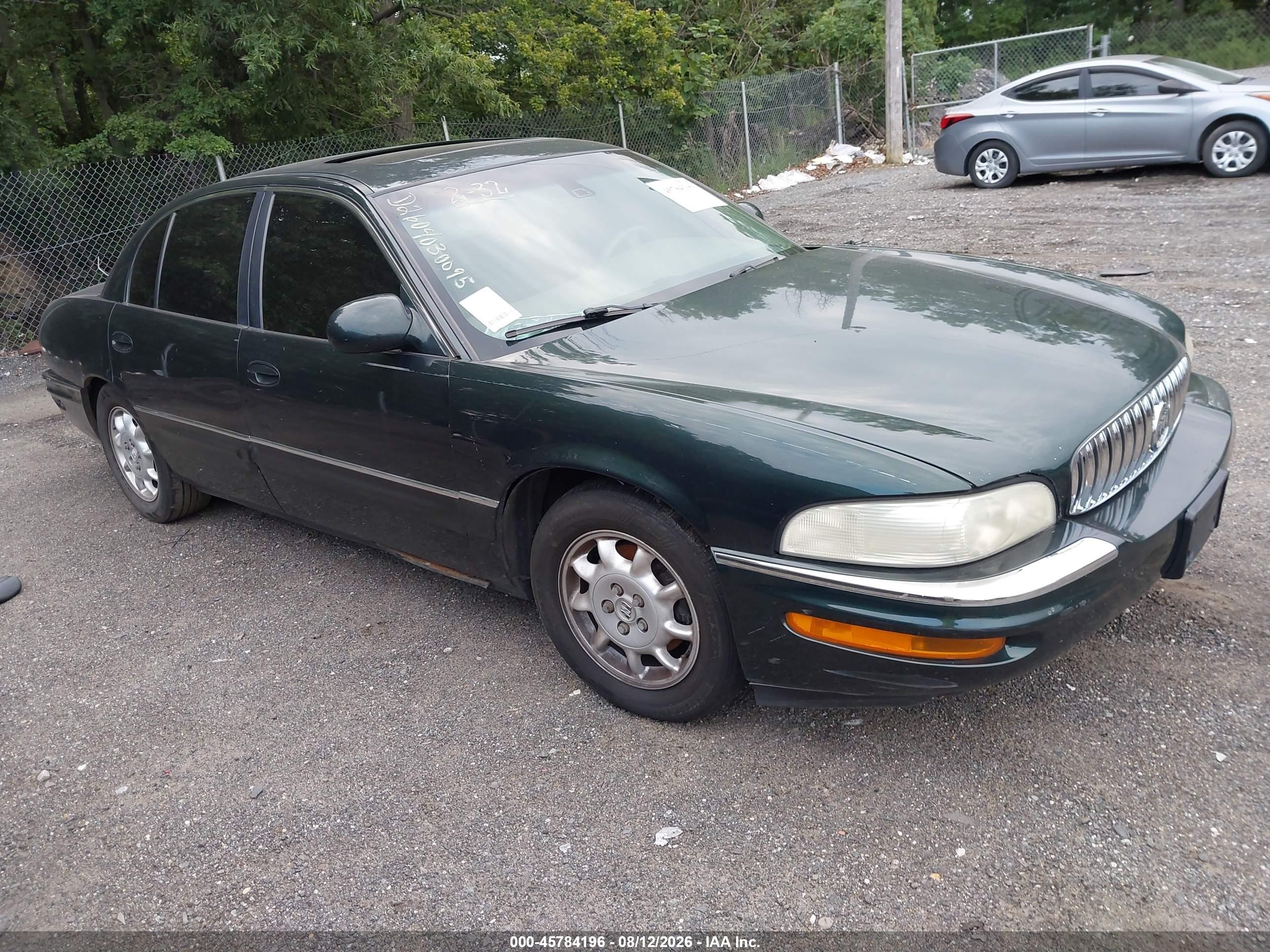2001 Buick Park Avenue Ultra Green vin: 1G4CU541214175339
