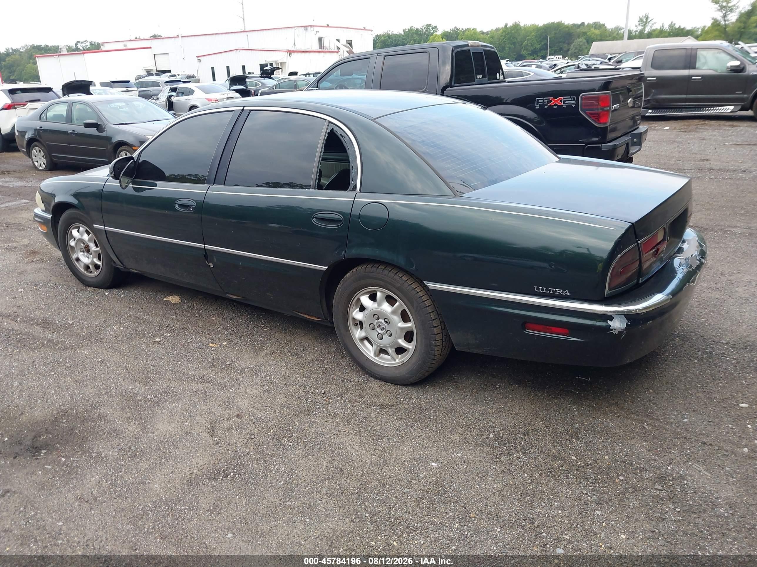 2001 Buick Park Avenue Ultra Green vin: 1G4CU541214175339