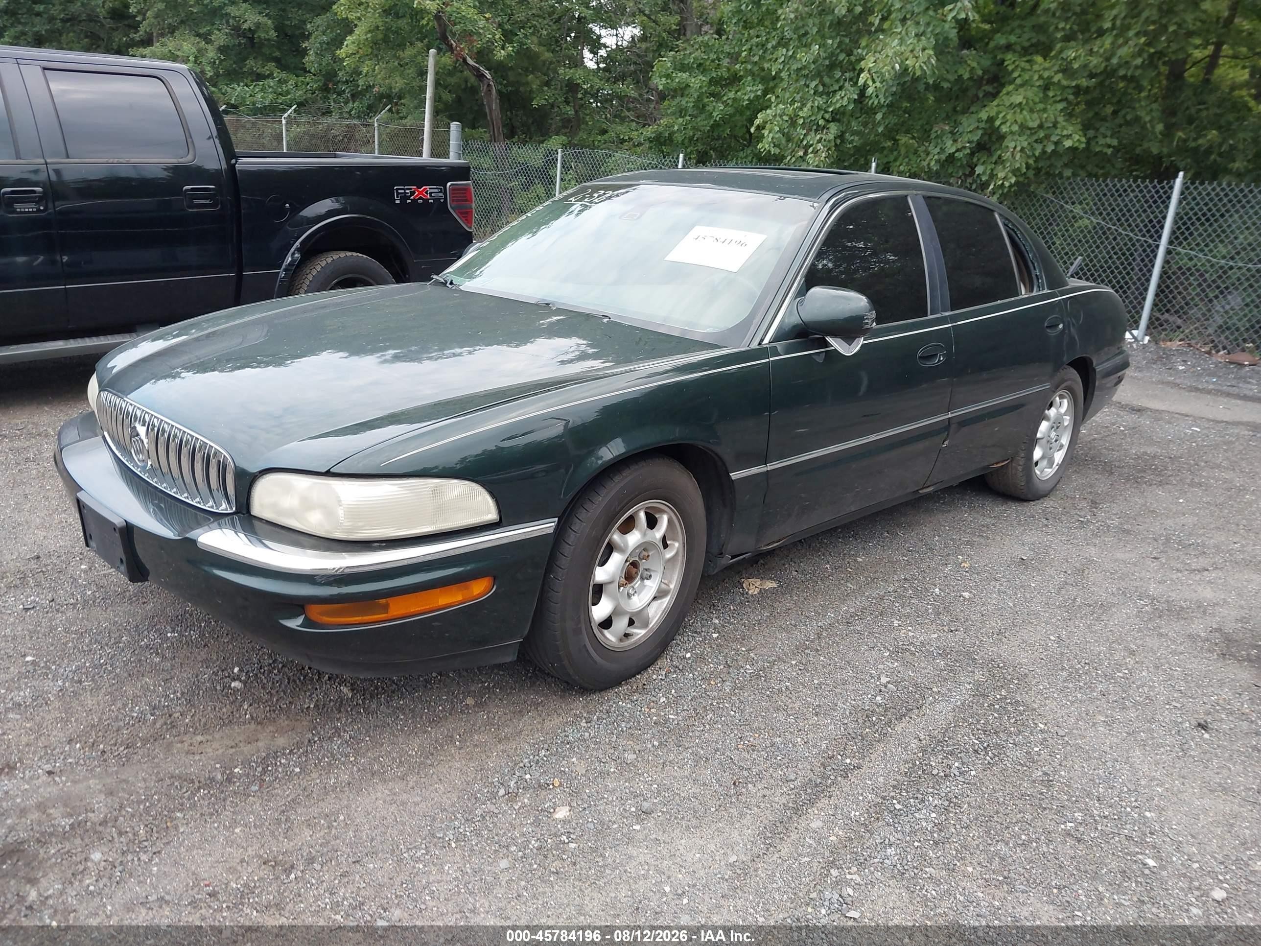 2001 Buick Park Avenue Ultra Green vin: 1G4CU541214175339