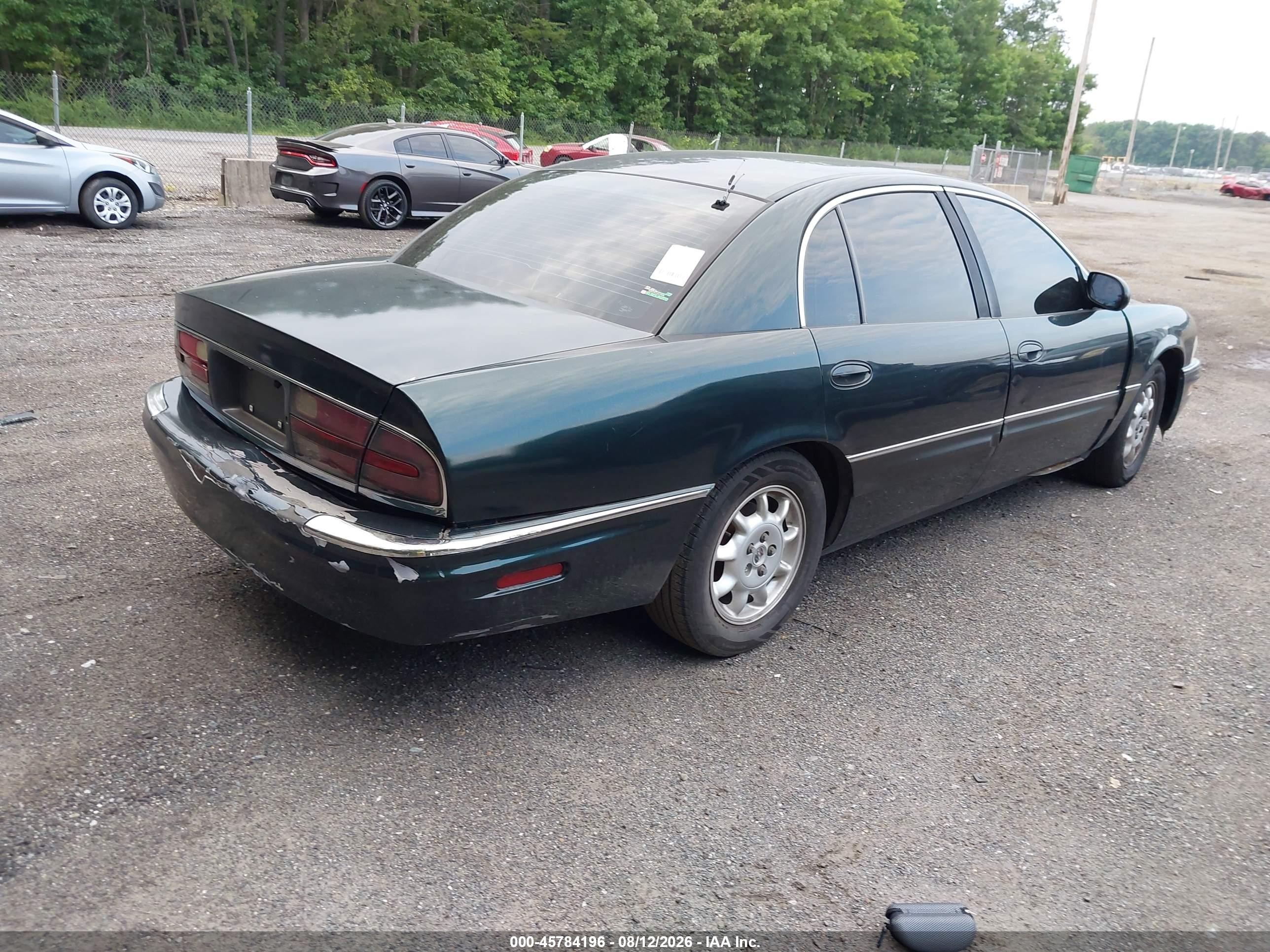 2001 Buick Park Avenue Ultra Green vin: 1G4CU541214175339