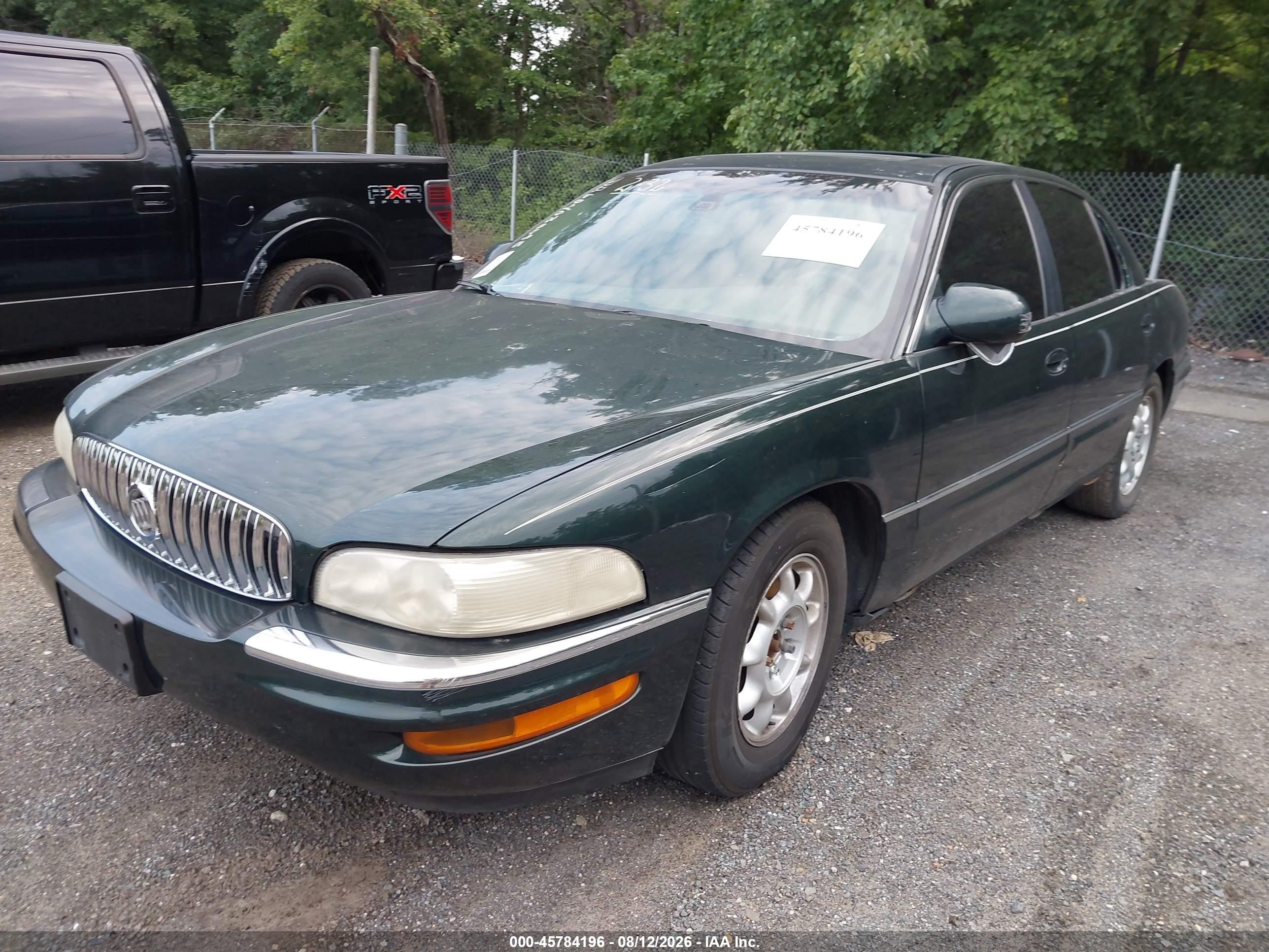 2001 Buick Park Avenue Ultra Green vin: 1G4CU541214175339