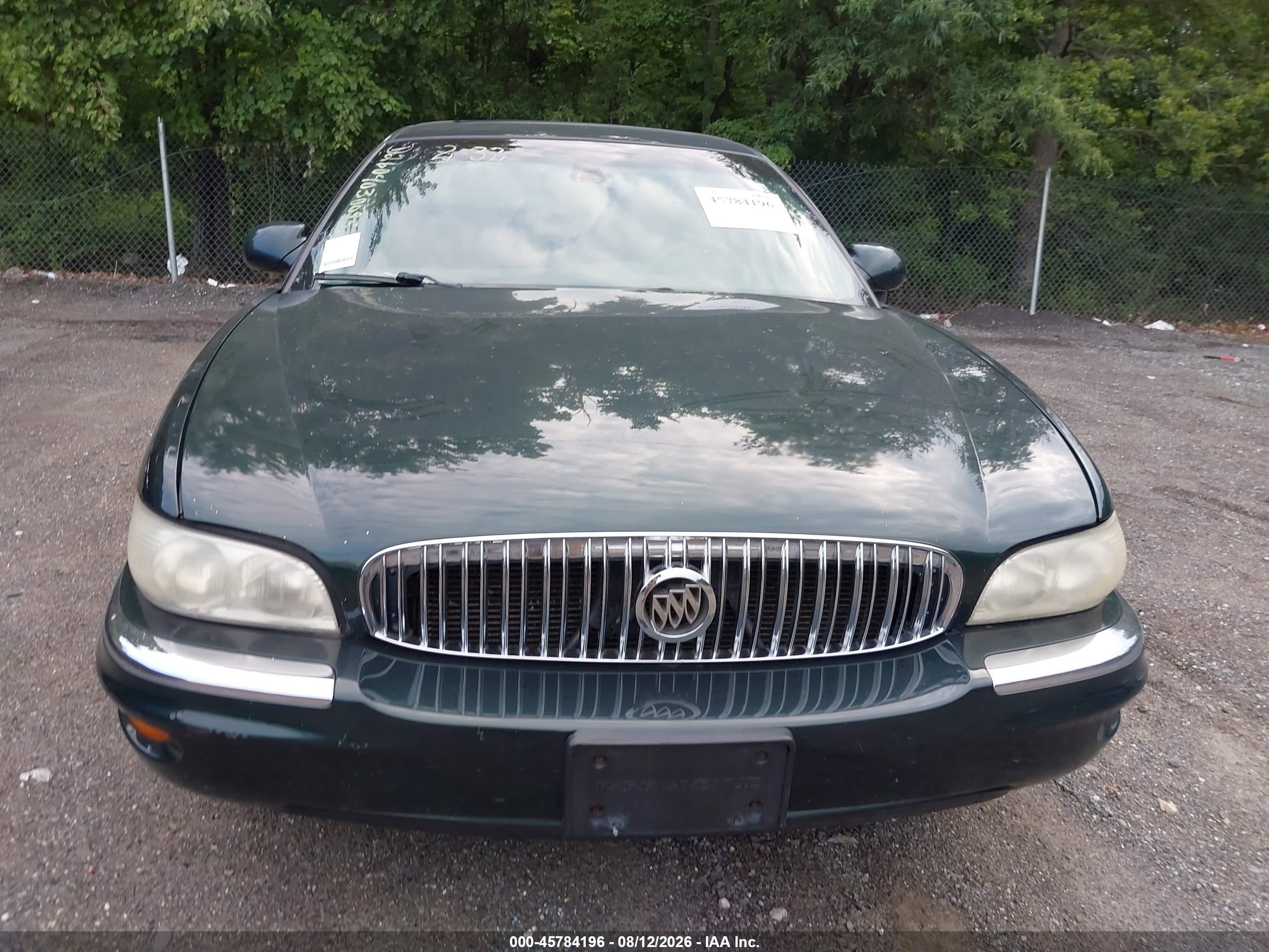 2001 Buick Park Avenue Ultra Green vin: 1G4CU541214175339