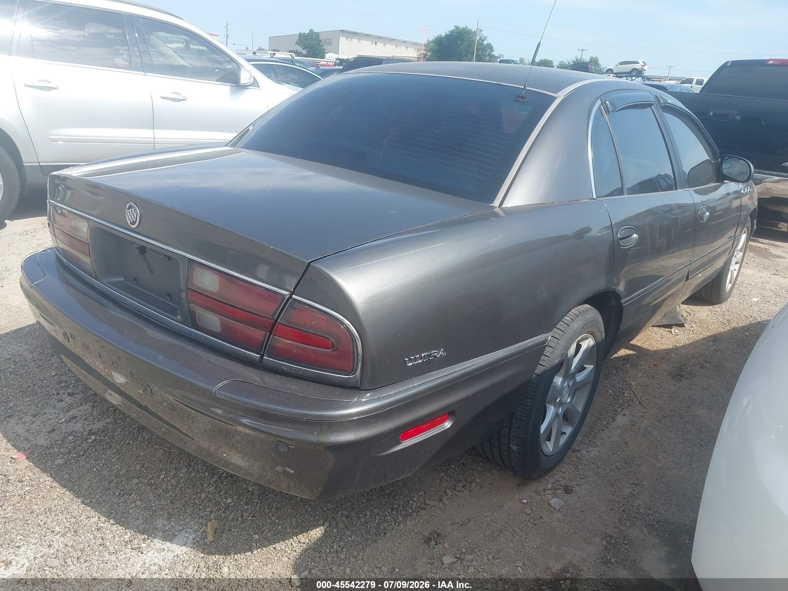 2003 Buick Park Avenue Ultra Gray vin: 1G4CU541434124475