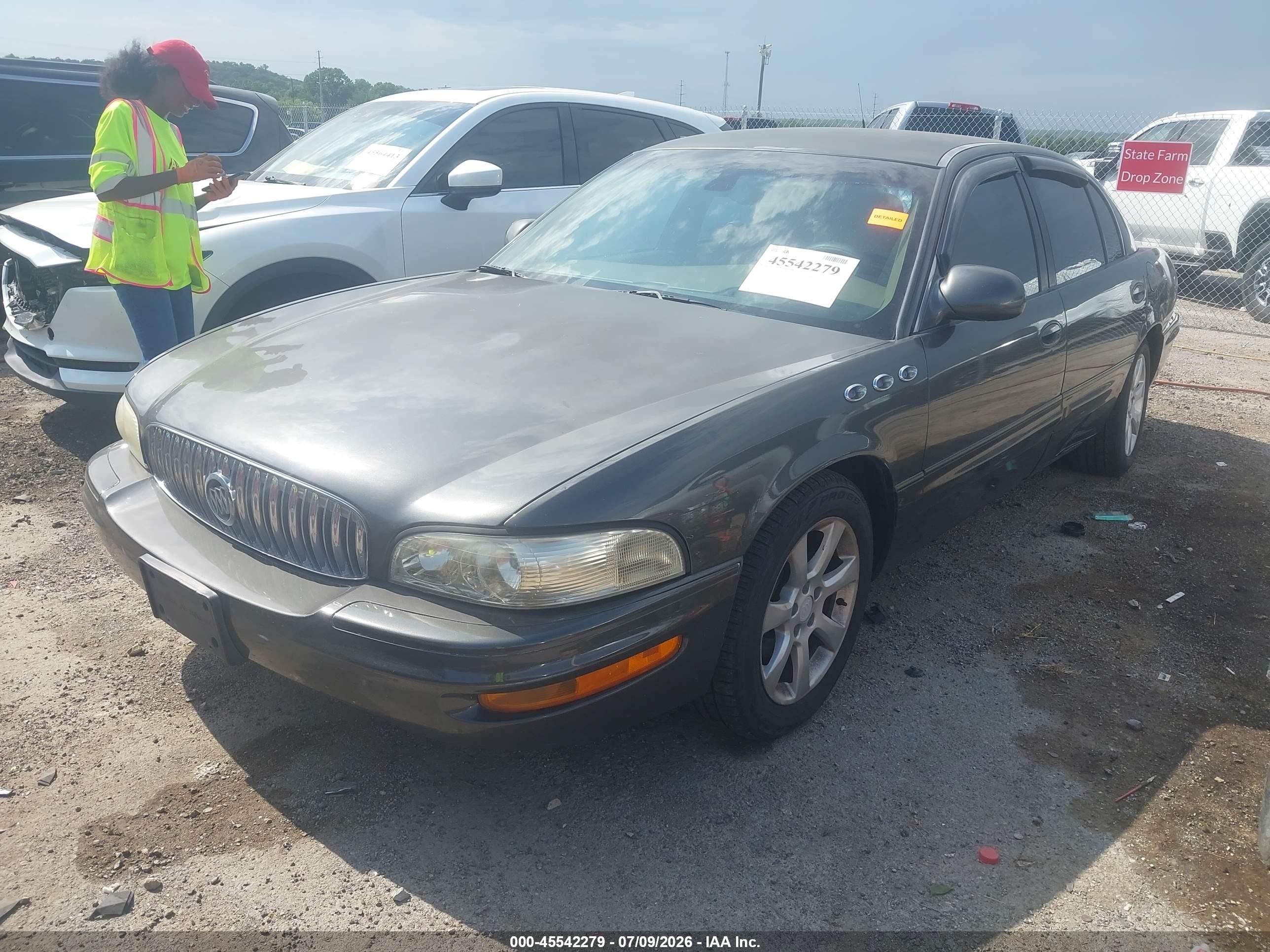 2003 Buick Park Avenue Ultra Gray vin: 1G4CU541434124475