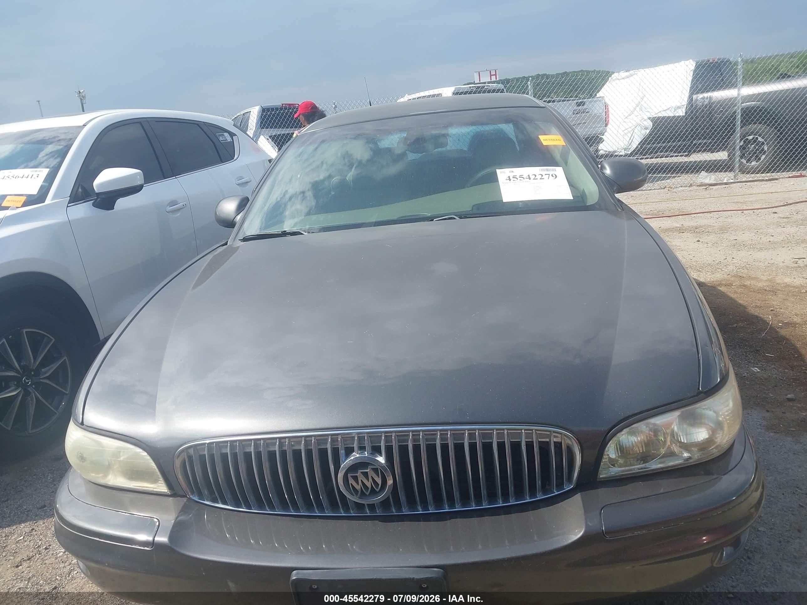 2003 Buick Park Avenue Ultra Gray vin: 1G4CU541434124475