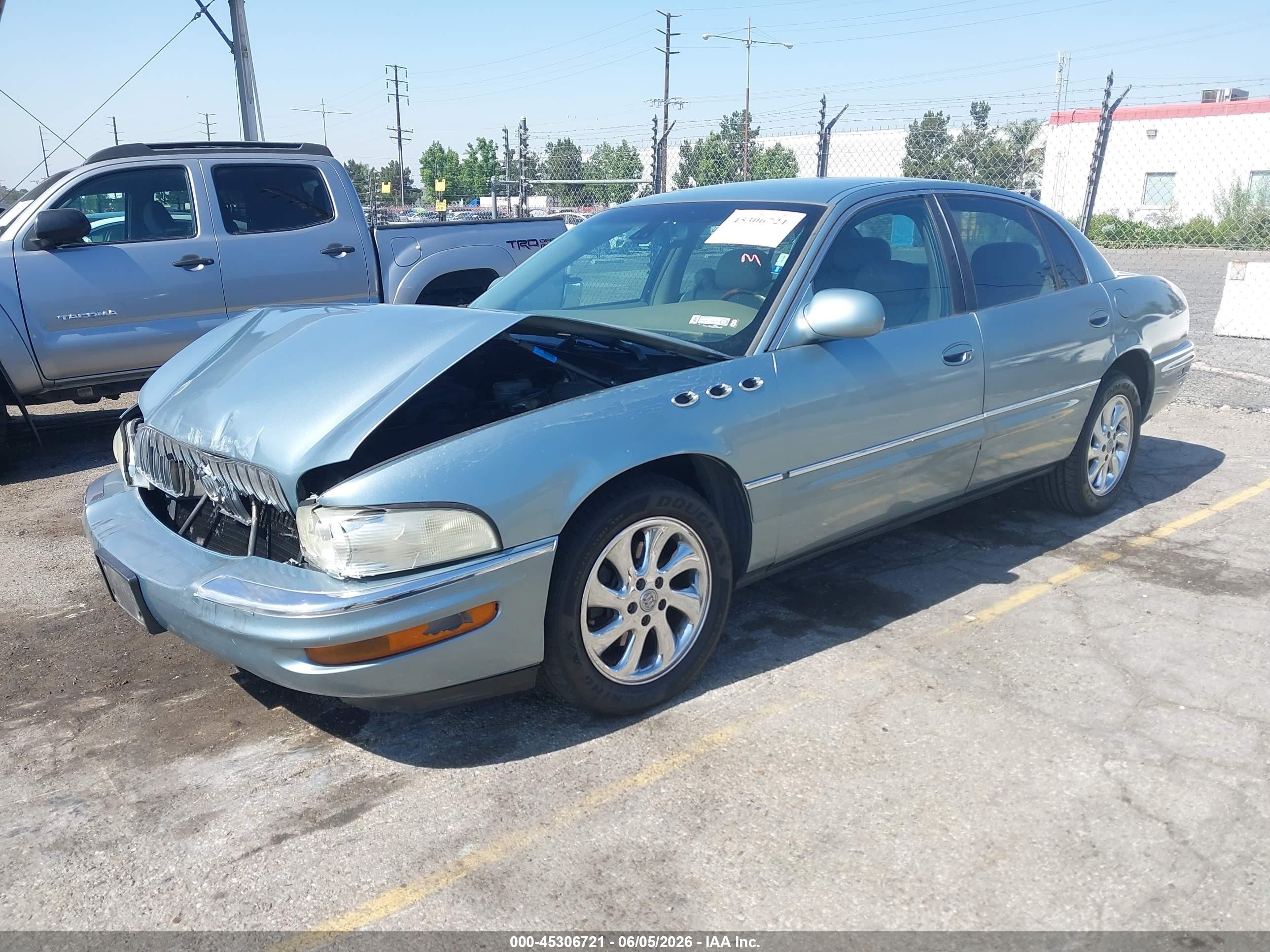 2003 Buick Park Avenue Ultra Blue vin: 1G4CU541434178262