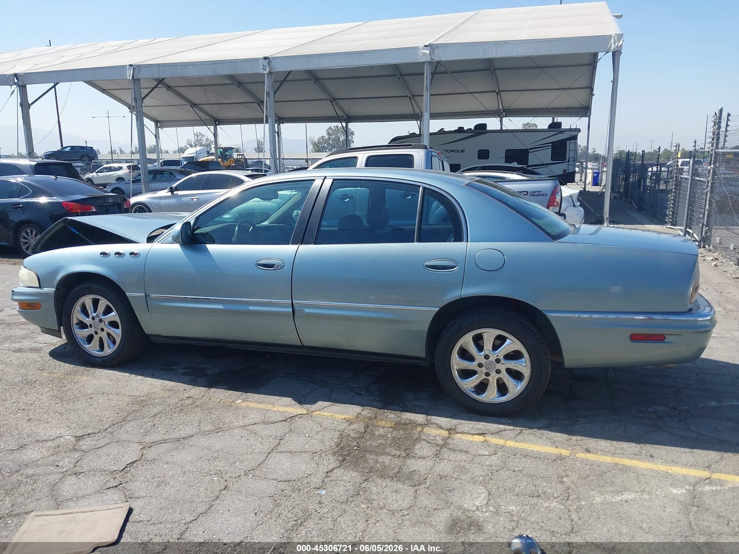 2003 Buick Park Avenue Ultra Blue vin: 1G4CU541434178262