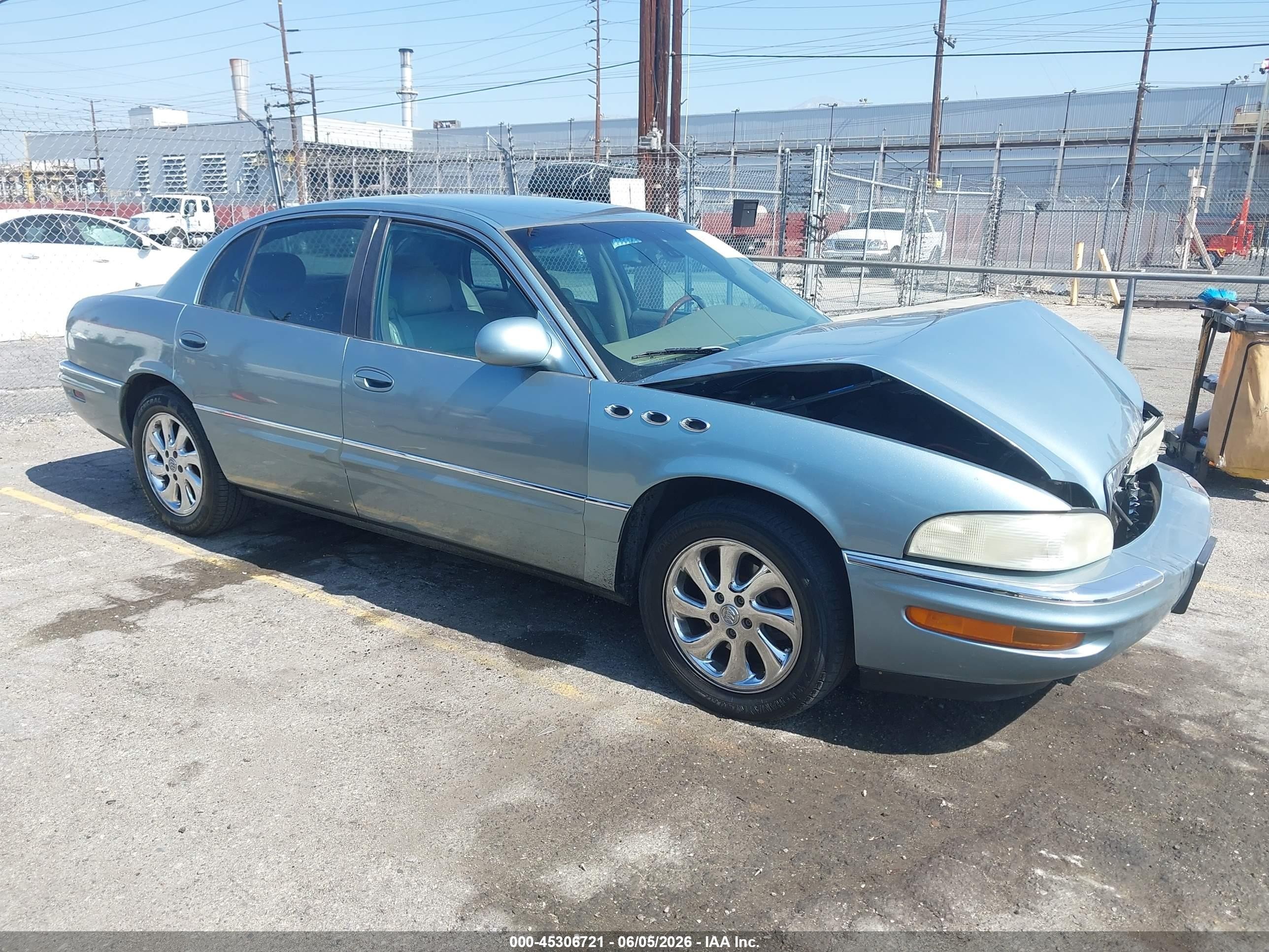 2003 Buick Park Avenue Ultra Blue vin: 1G4CU541434178262