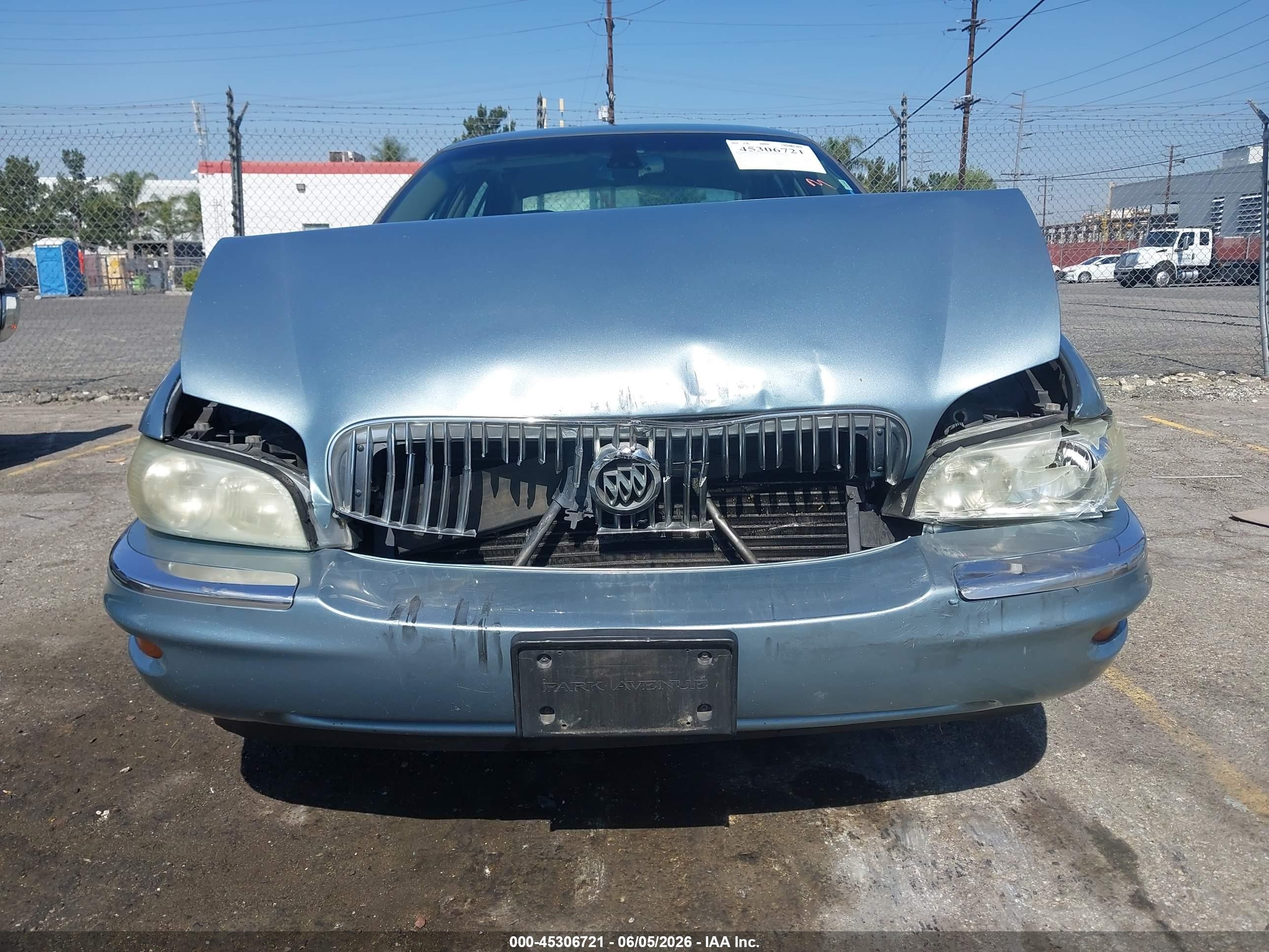 2003 Buick Park Avenue Ultra Blue vin: 1G4CU541434178262