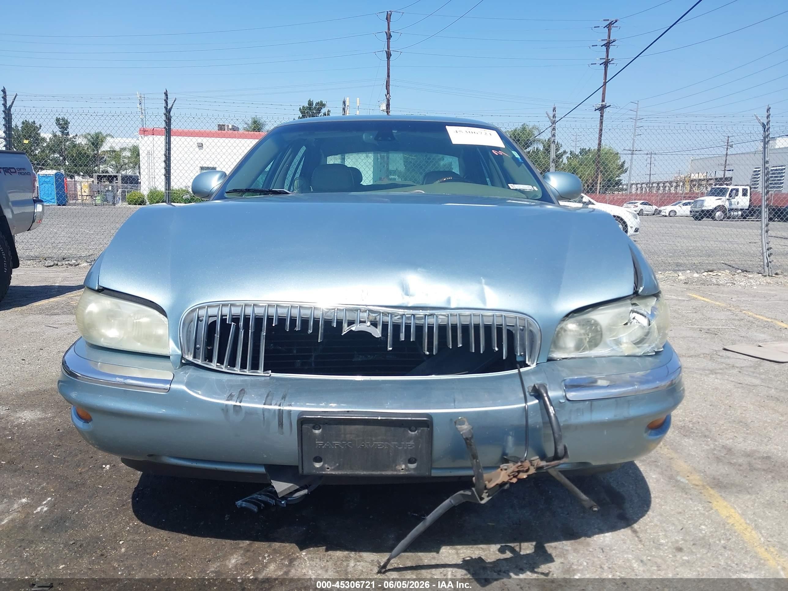 2003 Buick Park Avenue Ultra Blue vin: 1G4CU541434178262