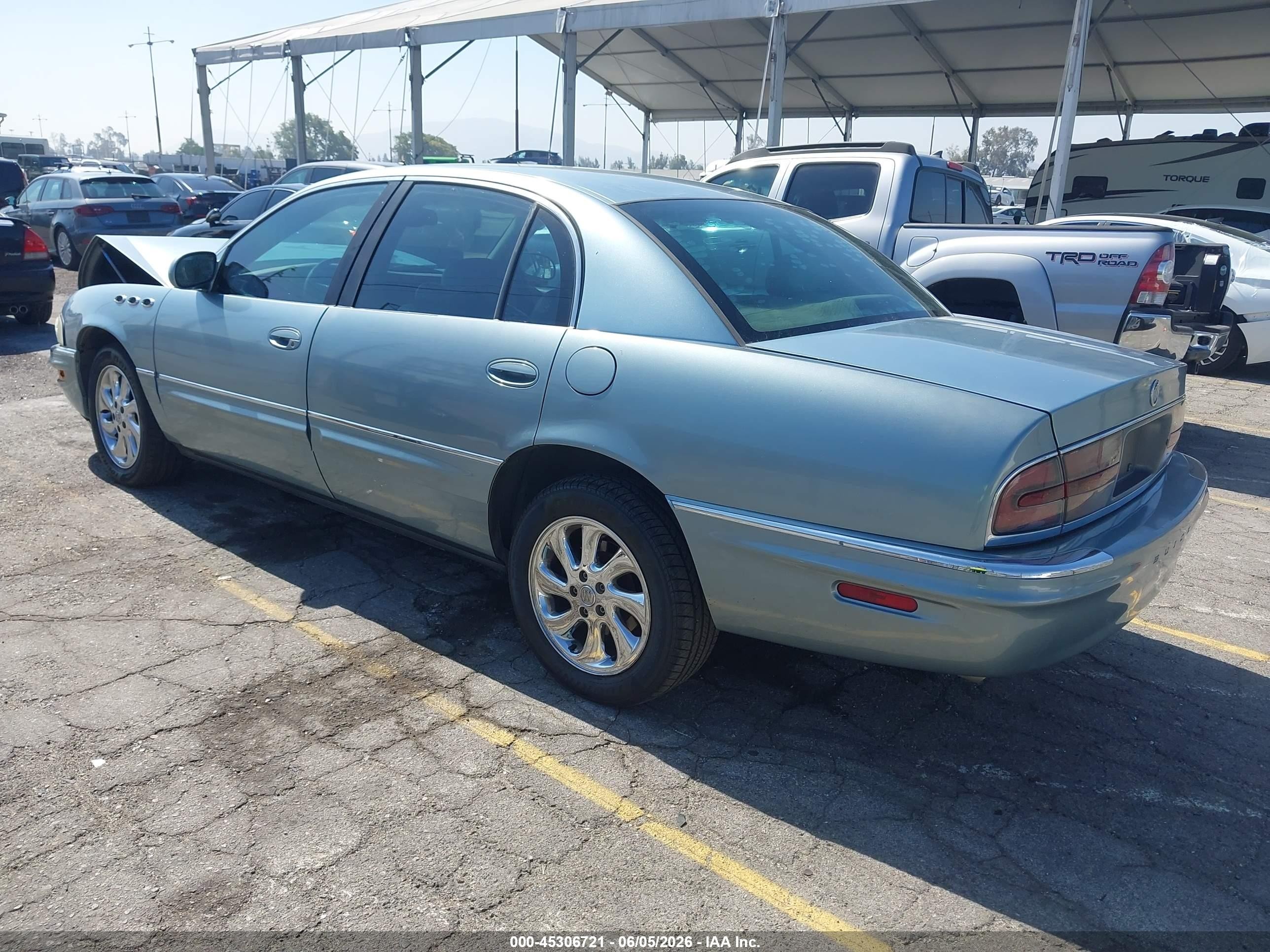 2003 Buick Park Avenue Ultra Blue vin: 1G4CU541434178262