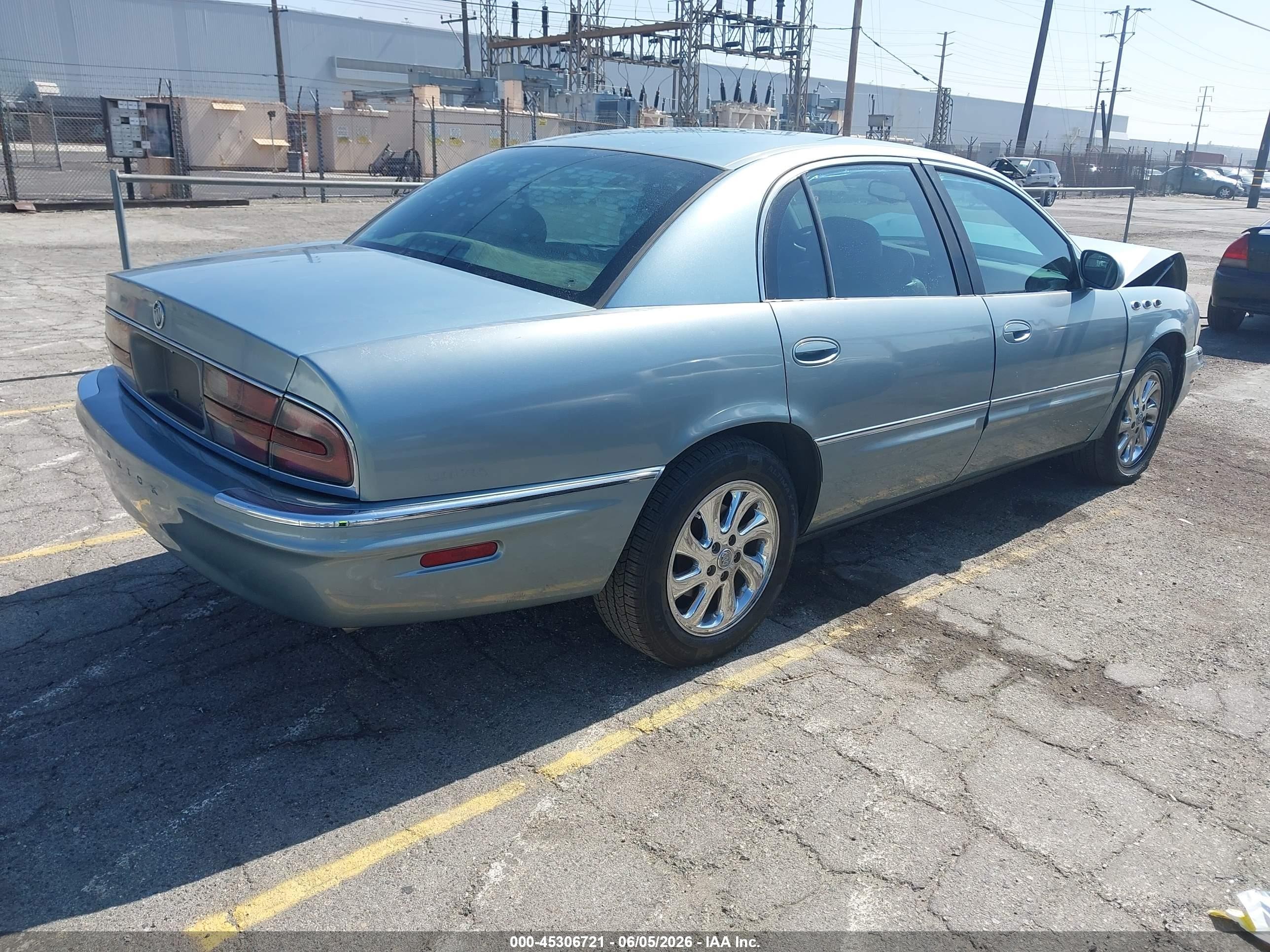 2003 Buick Park Avenue Ultra Blue vin: 1G4CU541434178262