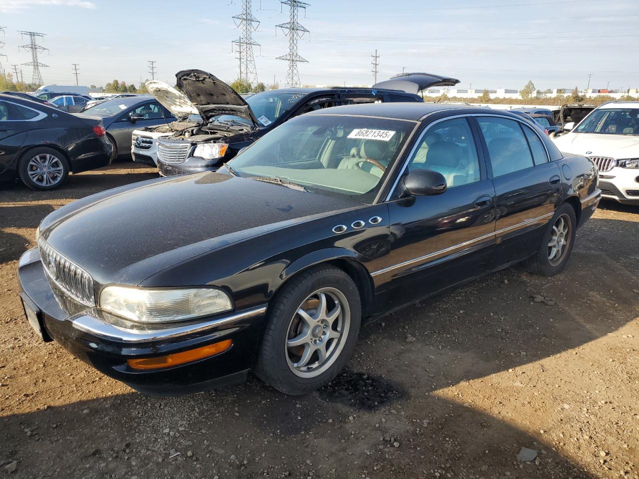 2004 Buick Park Avenue Ultra Black vin: 1G4CU541544106052