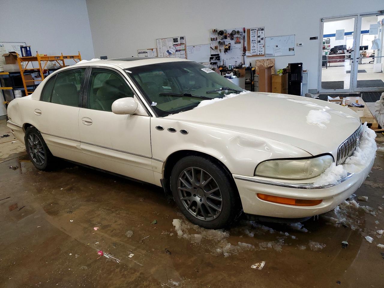 2004 Buick Park Avenue Ultra White vin: 1G4CU541544147281