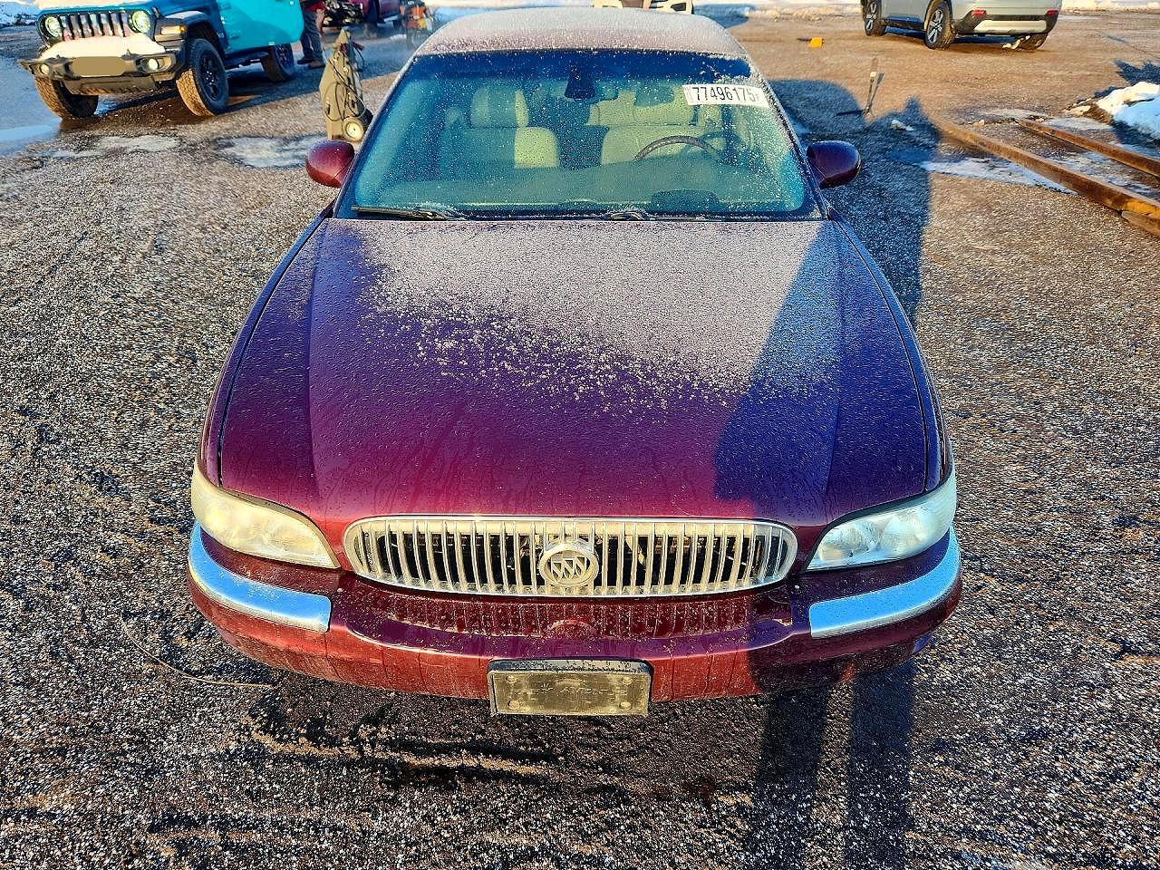 2005 Buick Park Avenue Ultra Maroon vin: 1G4CU541554107459