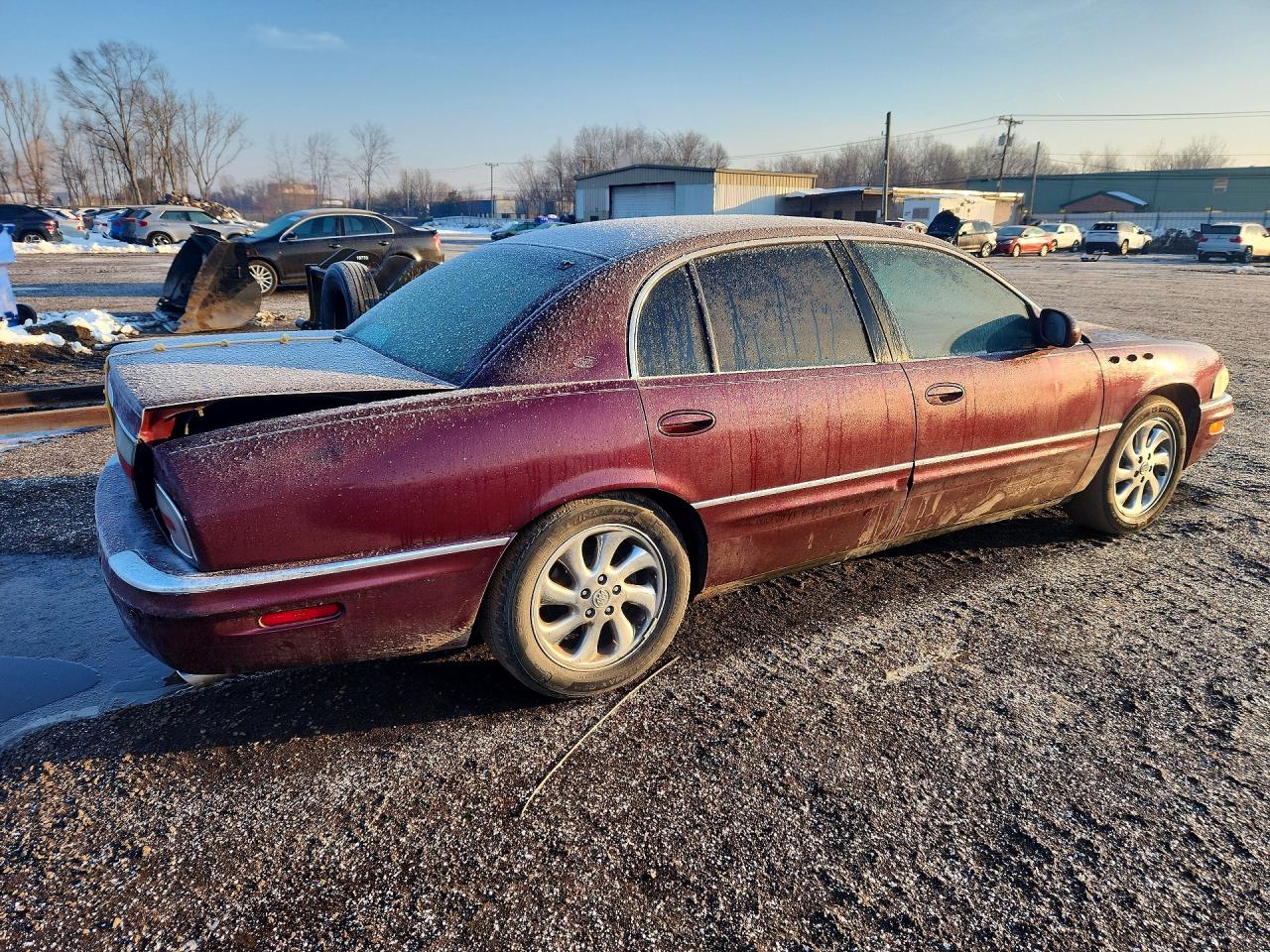 2005 Buick Park Avenue Ultra Maroon vin: 1G4CU541554107459