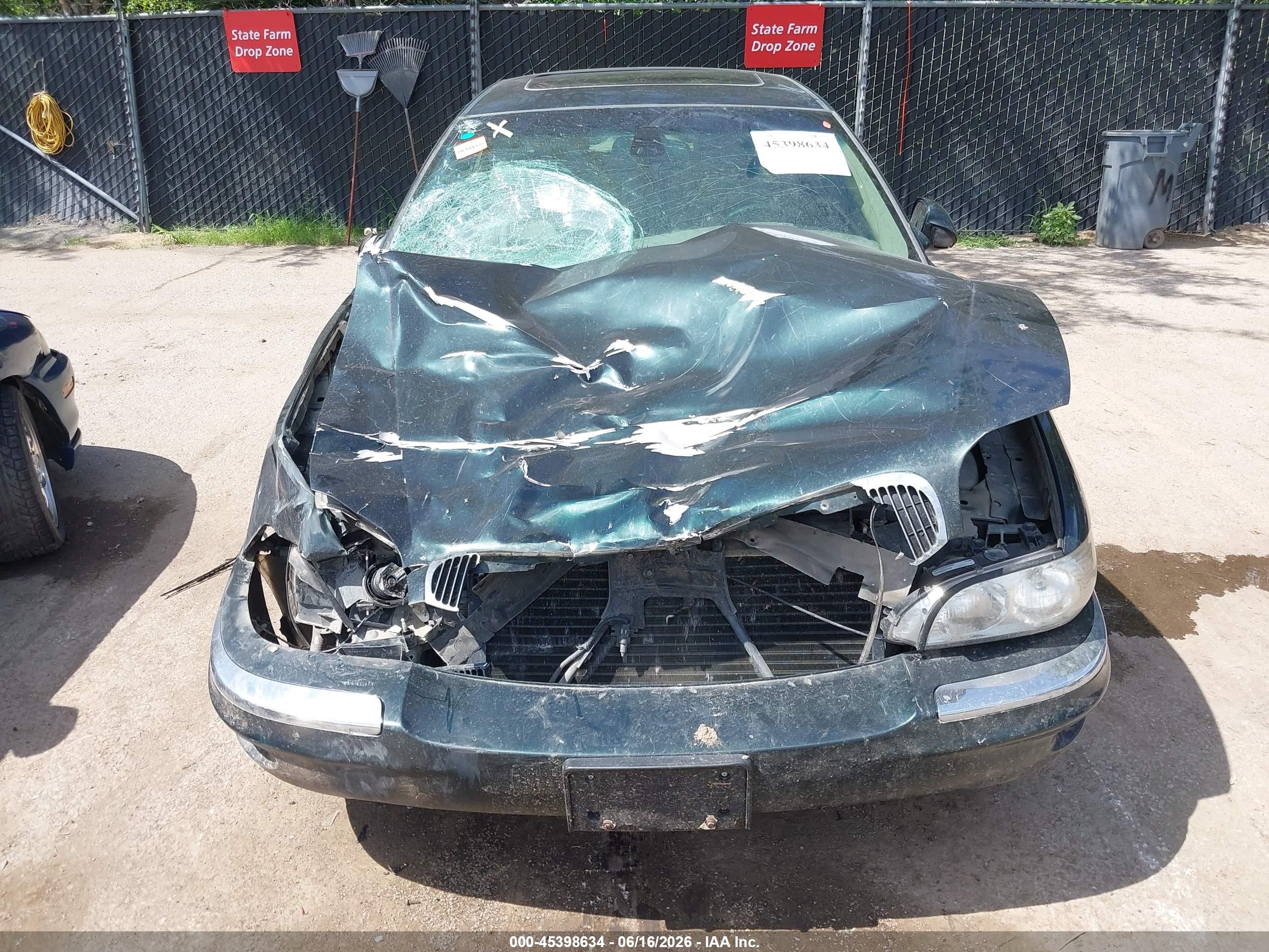2001 Buick Park Avenue Ultra Зеленый vin: 1G4CU541614256120