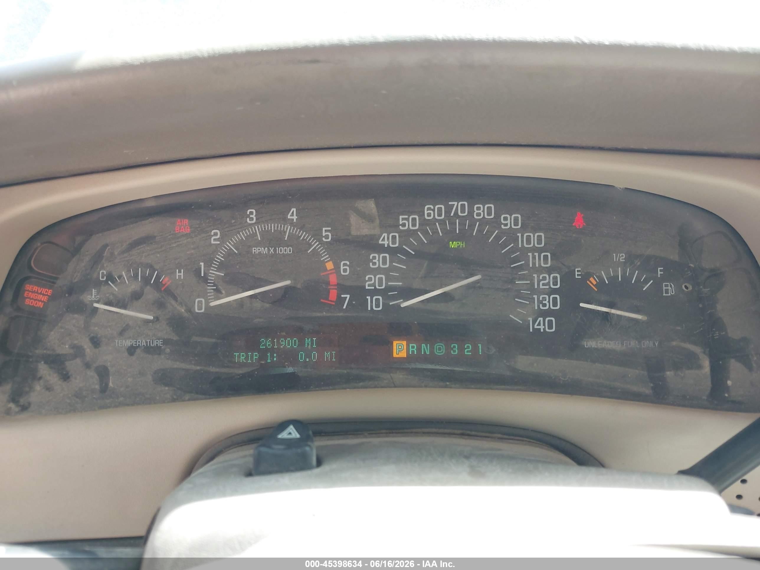 2001 Buick Park Avenue Ultra Зеленый vin: 1G4CU541614256120