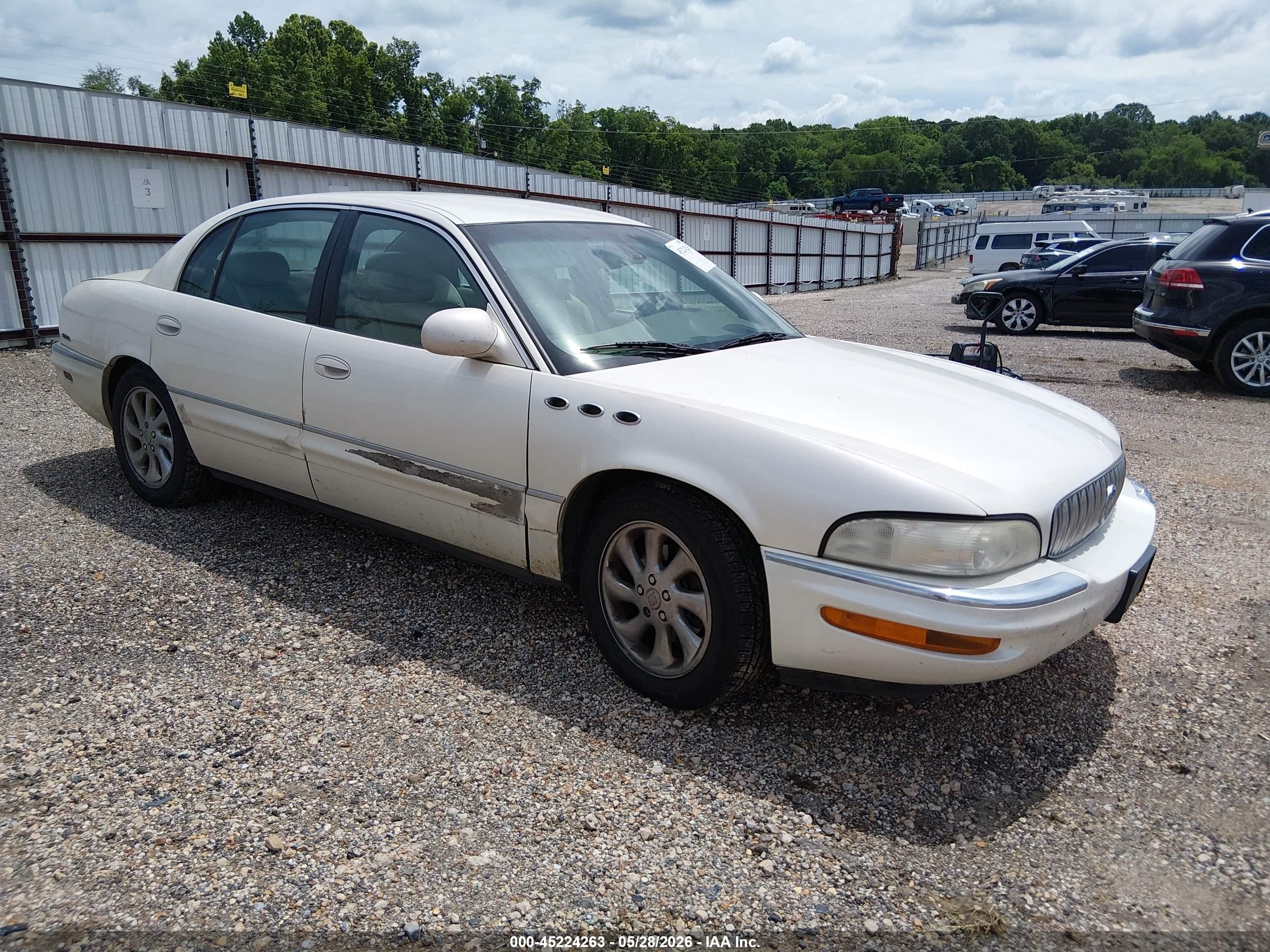 2003 Buick Park Avenue Ultra White vin: 1G4CU541634138832