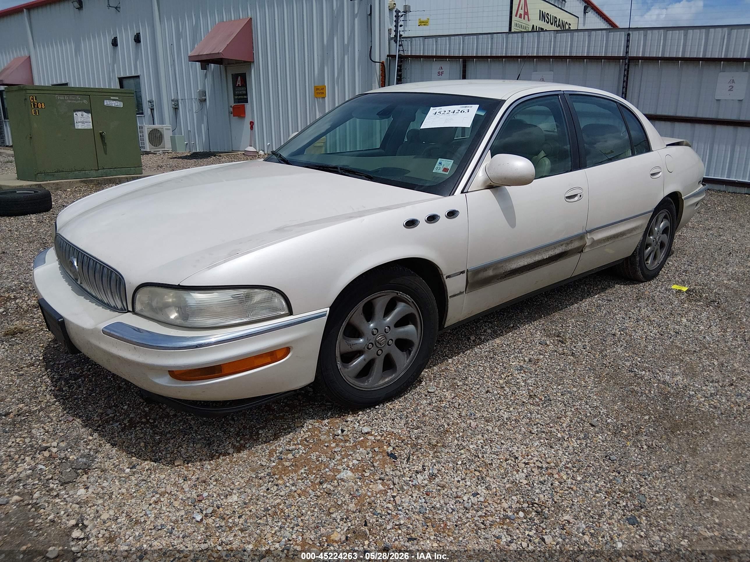 2003 Buick Park Avenue Ultra White vin: 1G4CU541634138832