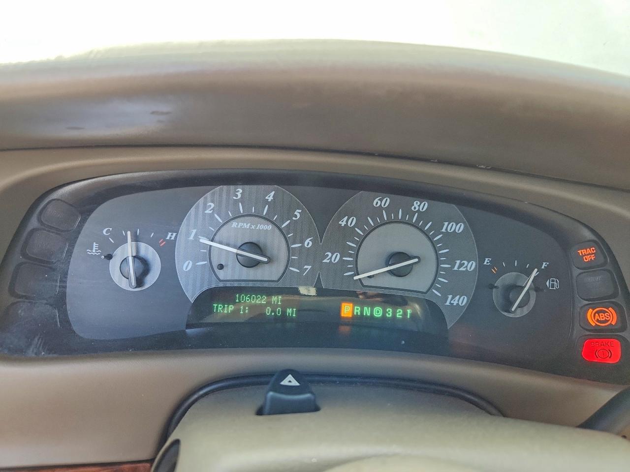 2003 Buick Park Avenue Ultra Cream vin: 1G4CU541634169997
