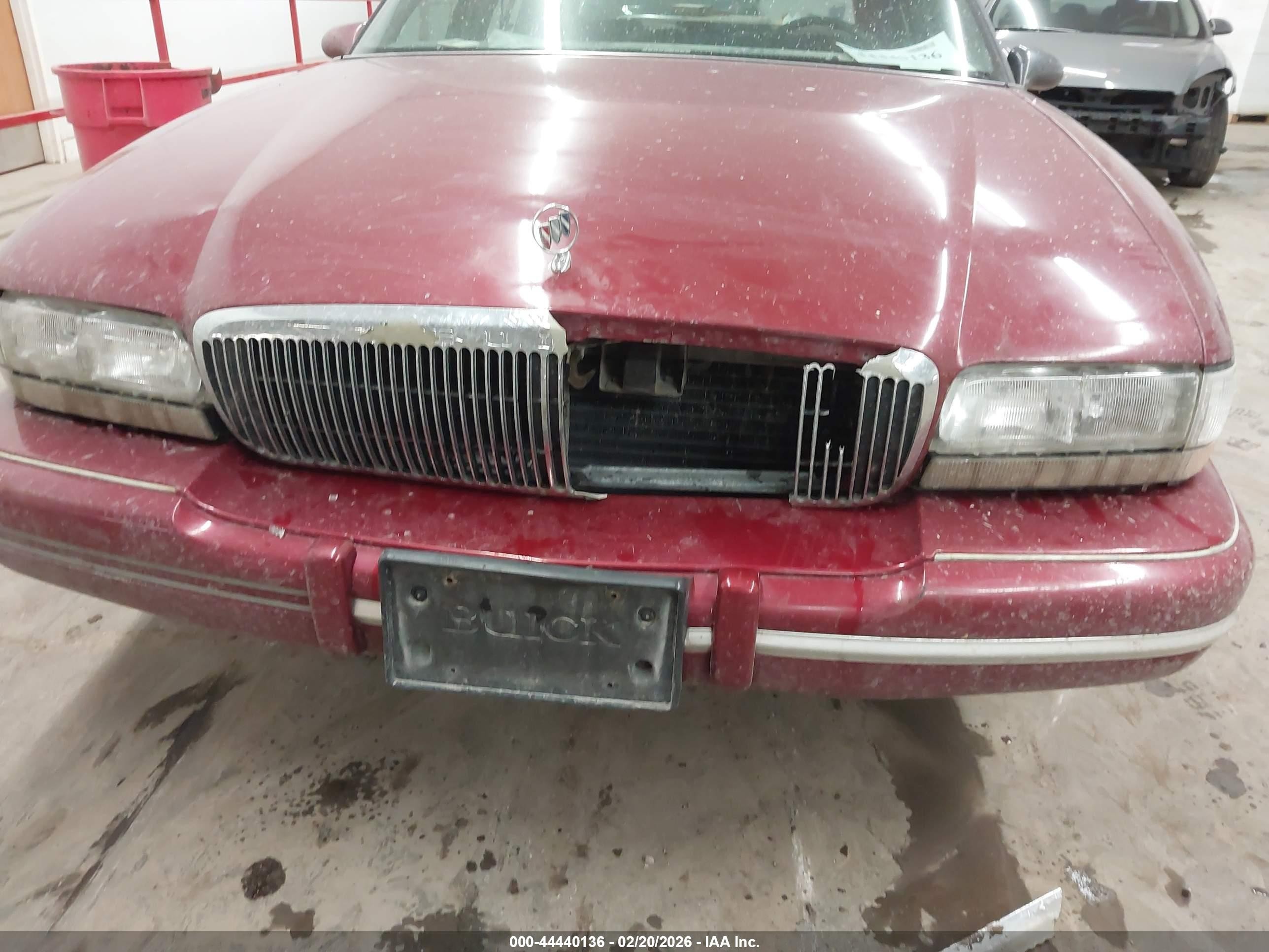 1995 Buick Park Avenue   Maroon vin: 1G4CW52K0SH648672