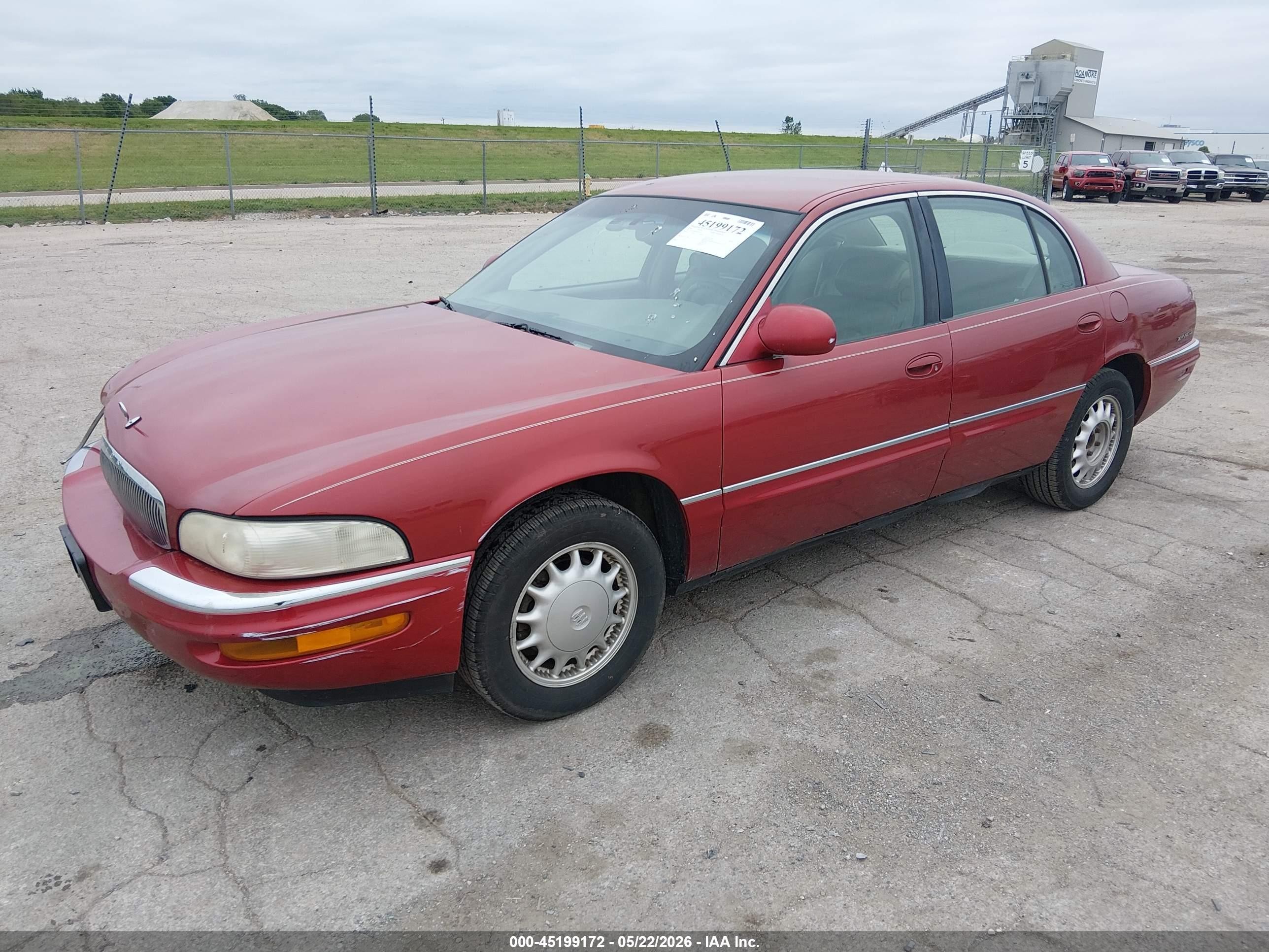 1999 Buick Park Avenue   Red vin: 1G4CW52K0X4645172
