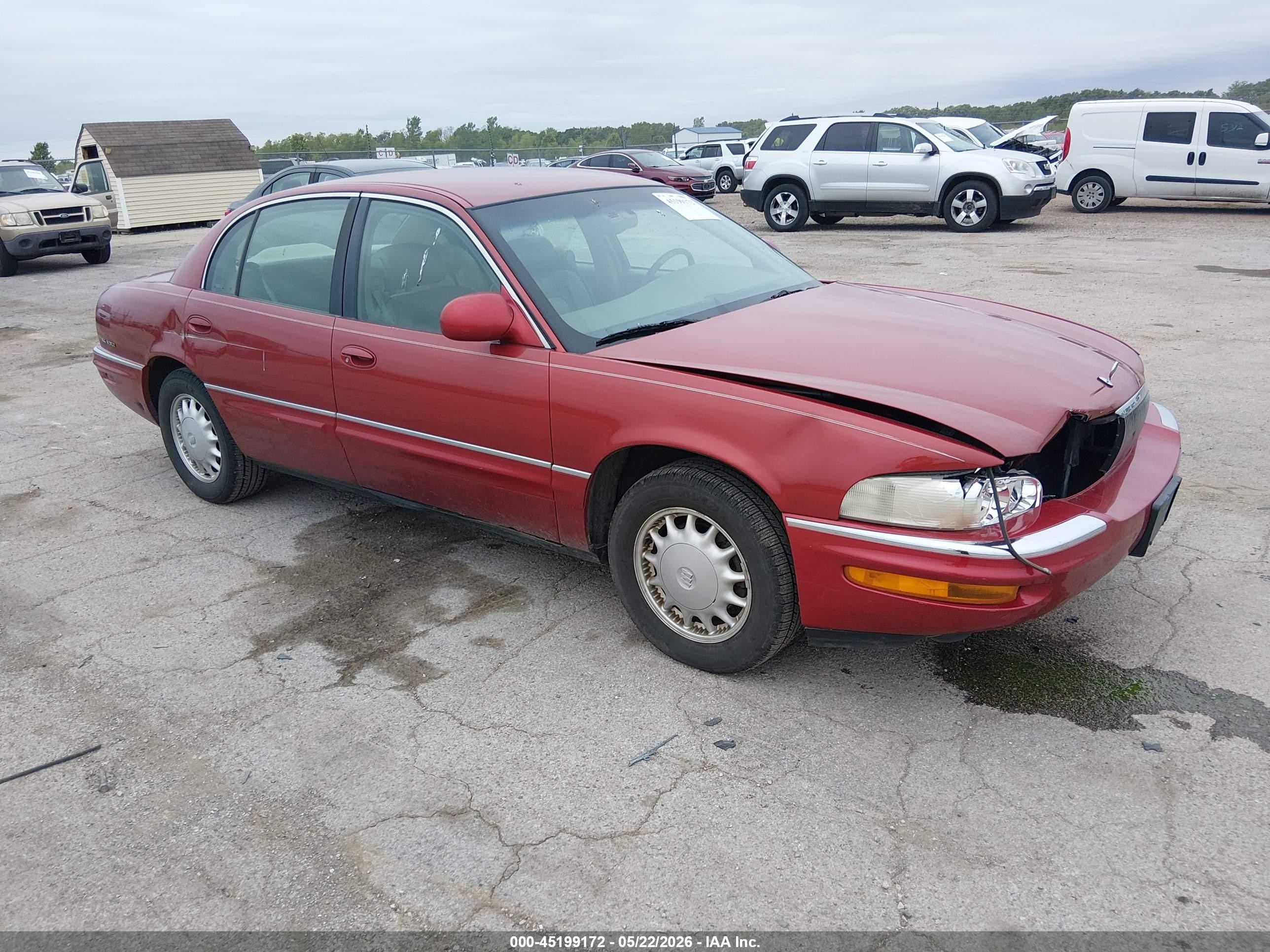 1999 Buick Park Avenue   Red vin: 1G4CW52K0X4645172