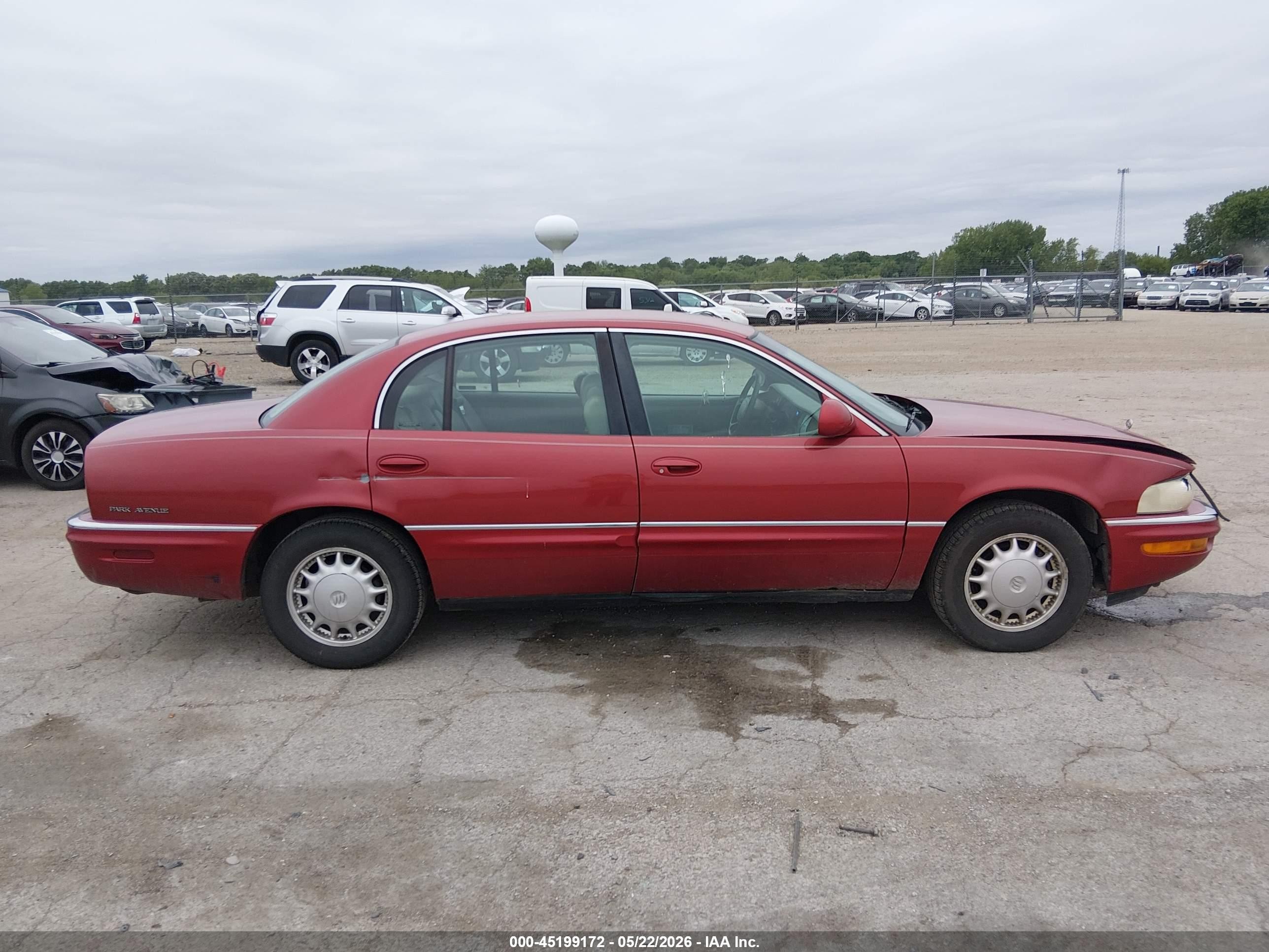 1999 Buick Park Avenue   Red vin: 1G4CW52K0X4645172