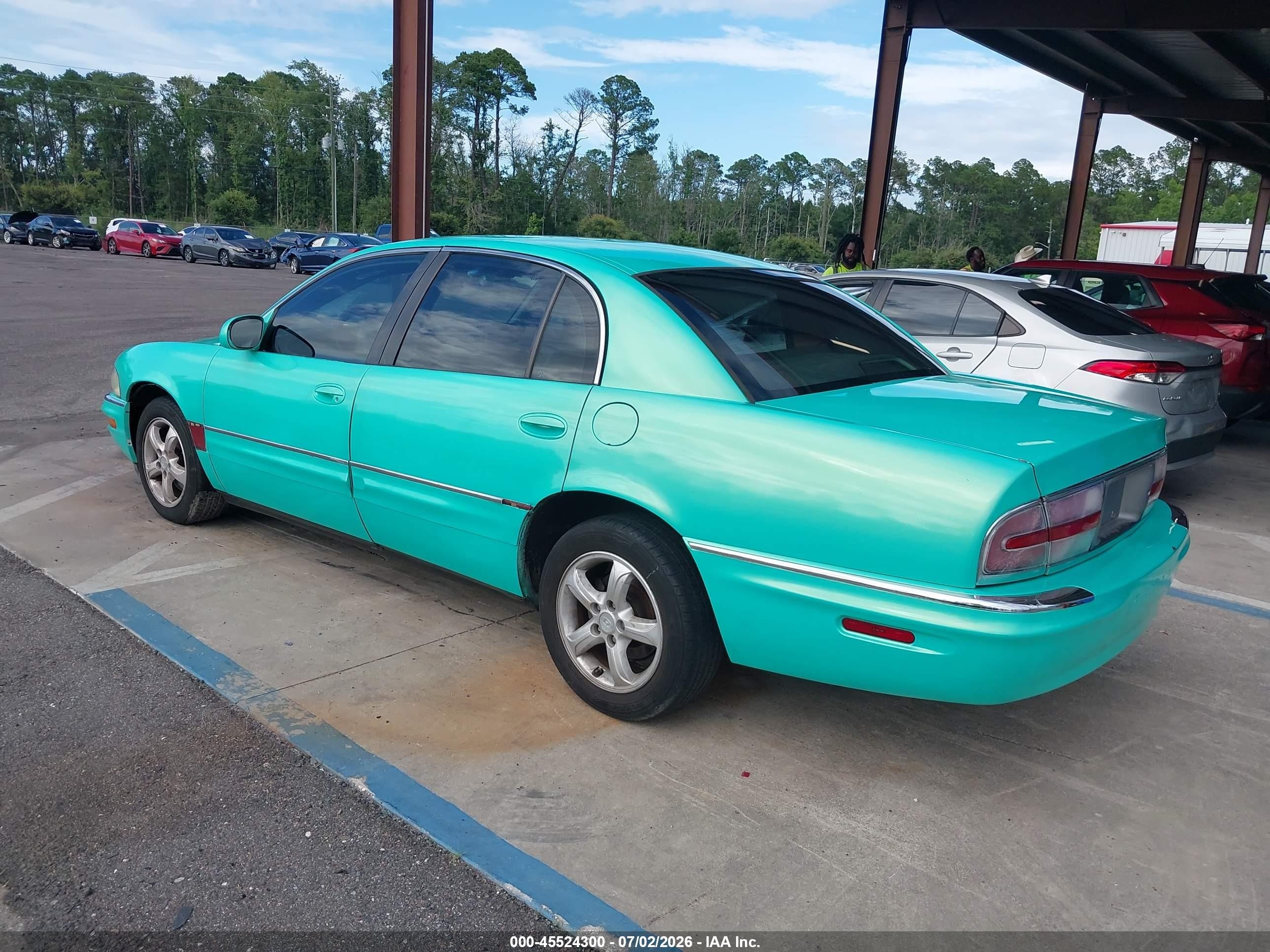 1997 Buick Park Avenue   Teal vin: 1G4CW52K1V4611996