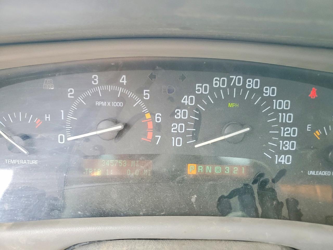 1998 Buick Park Avenue Silver vin: 1G4CW52K1W4639864