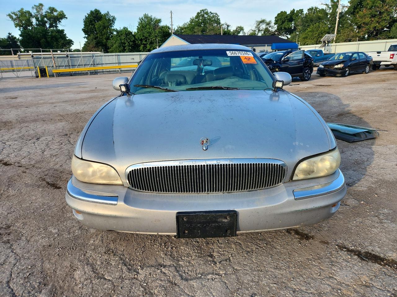 1998 Buick Park Avenue Silver vin: 1G4CW52K1W4639864