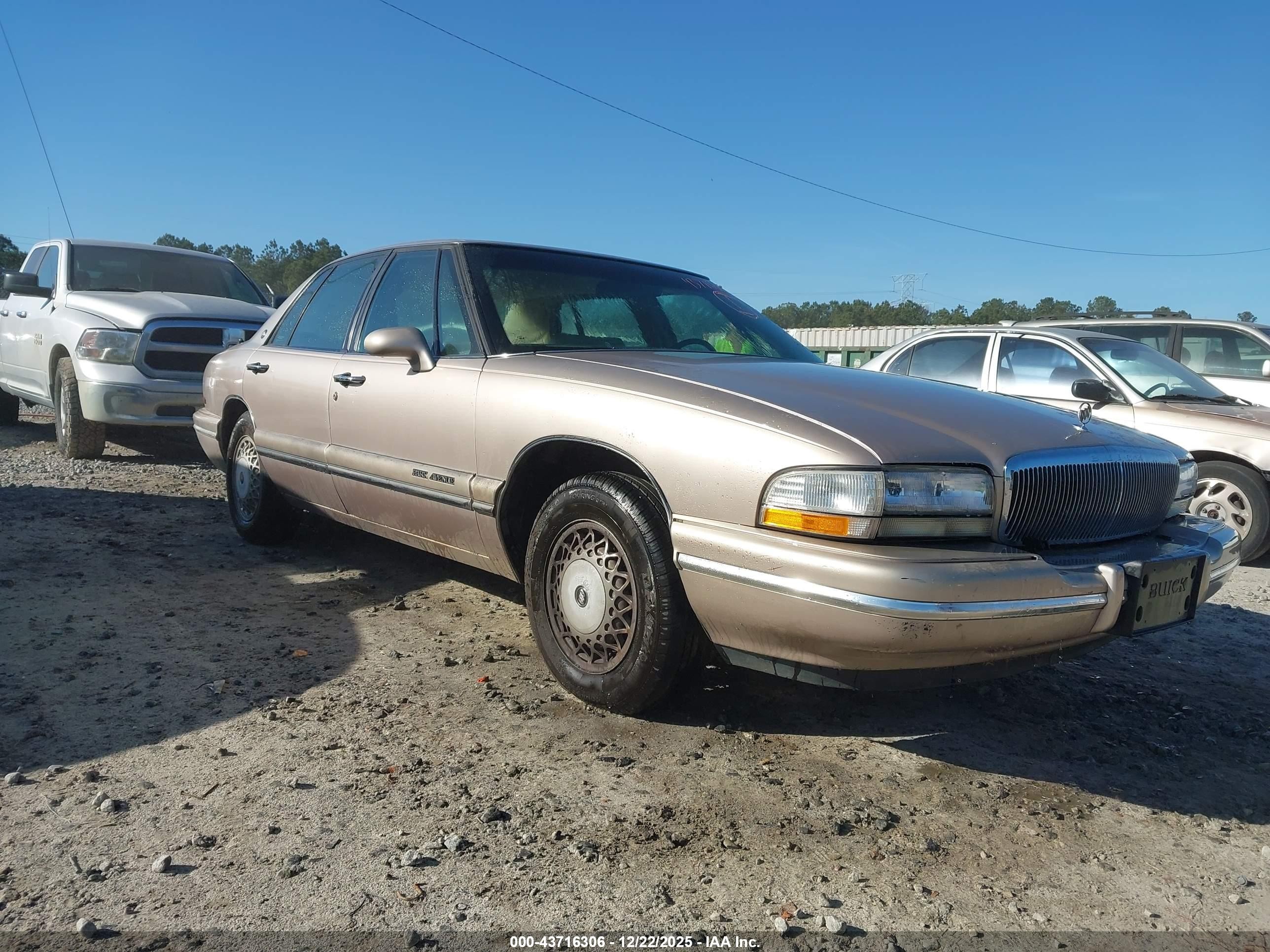 1995 Buick Park Avenue   Brown vin: 1G4CW52K2SH660922