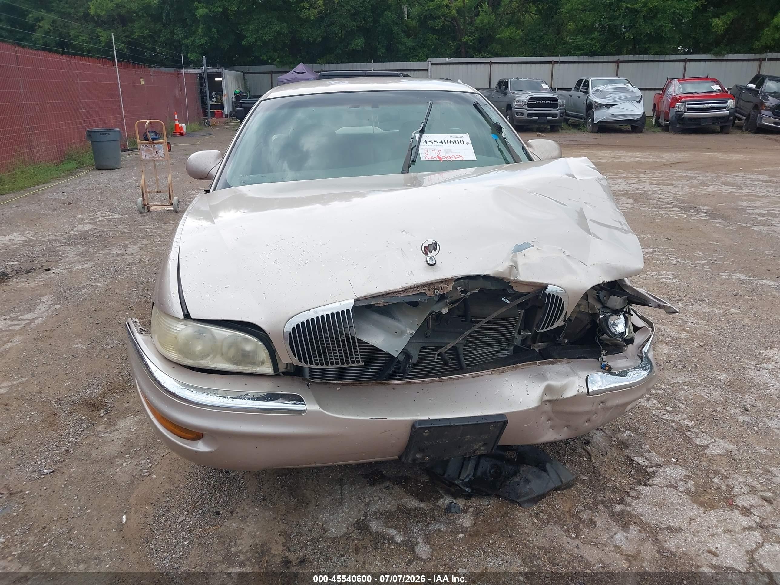 1999 Buick Park Avenue   Tan vin: 1G4CW52K2X4639549