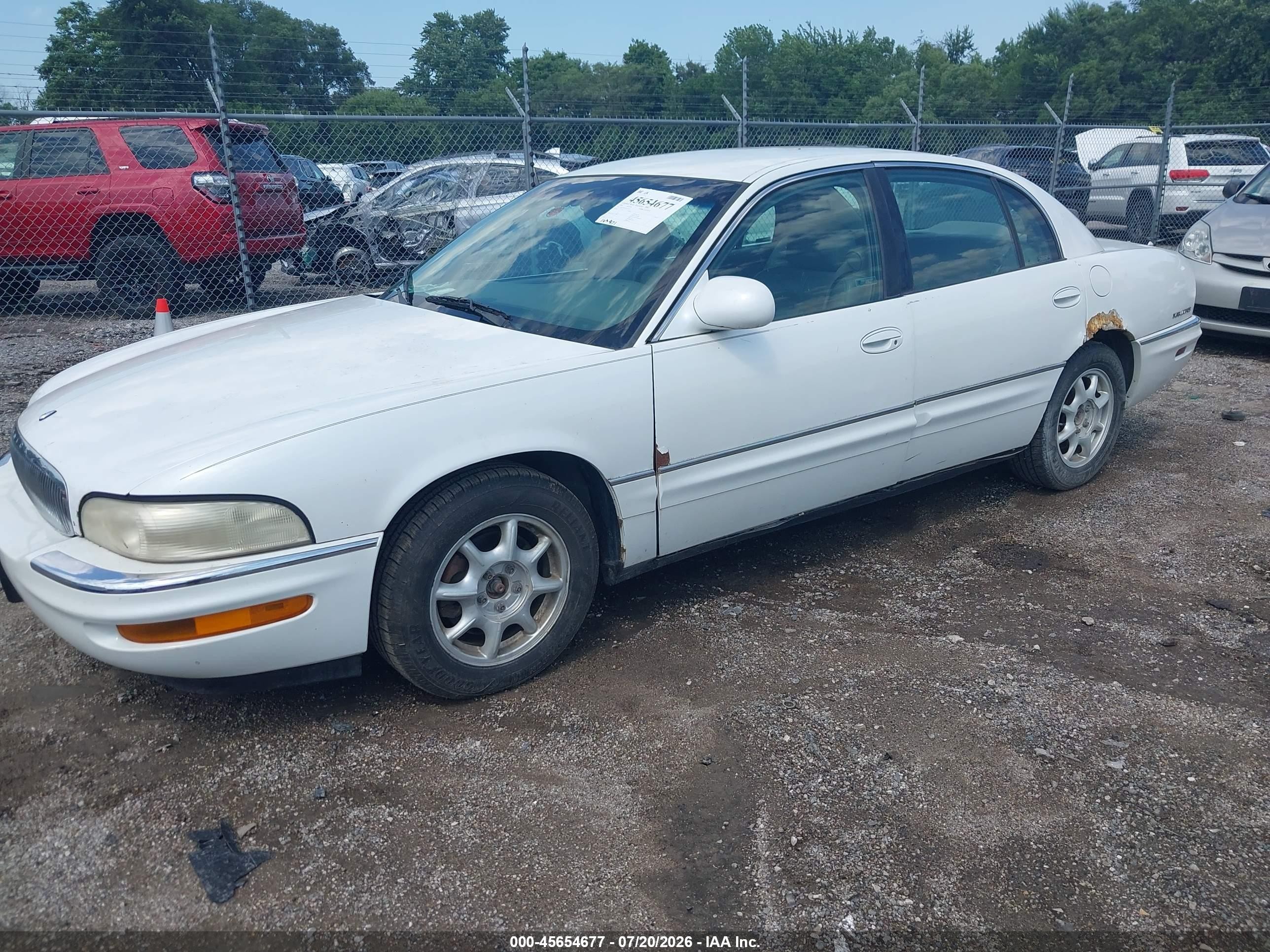 2000 Buick Park Avenue   Белый vin: 1G4CW52K2Y4171713
