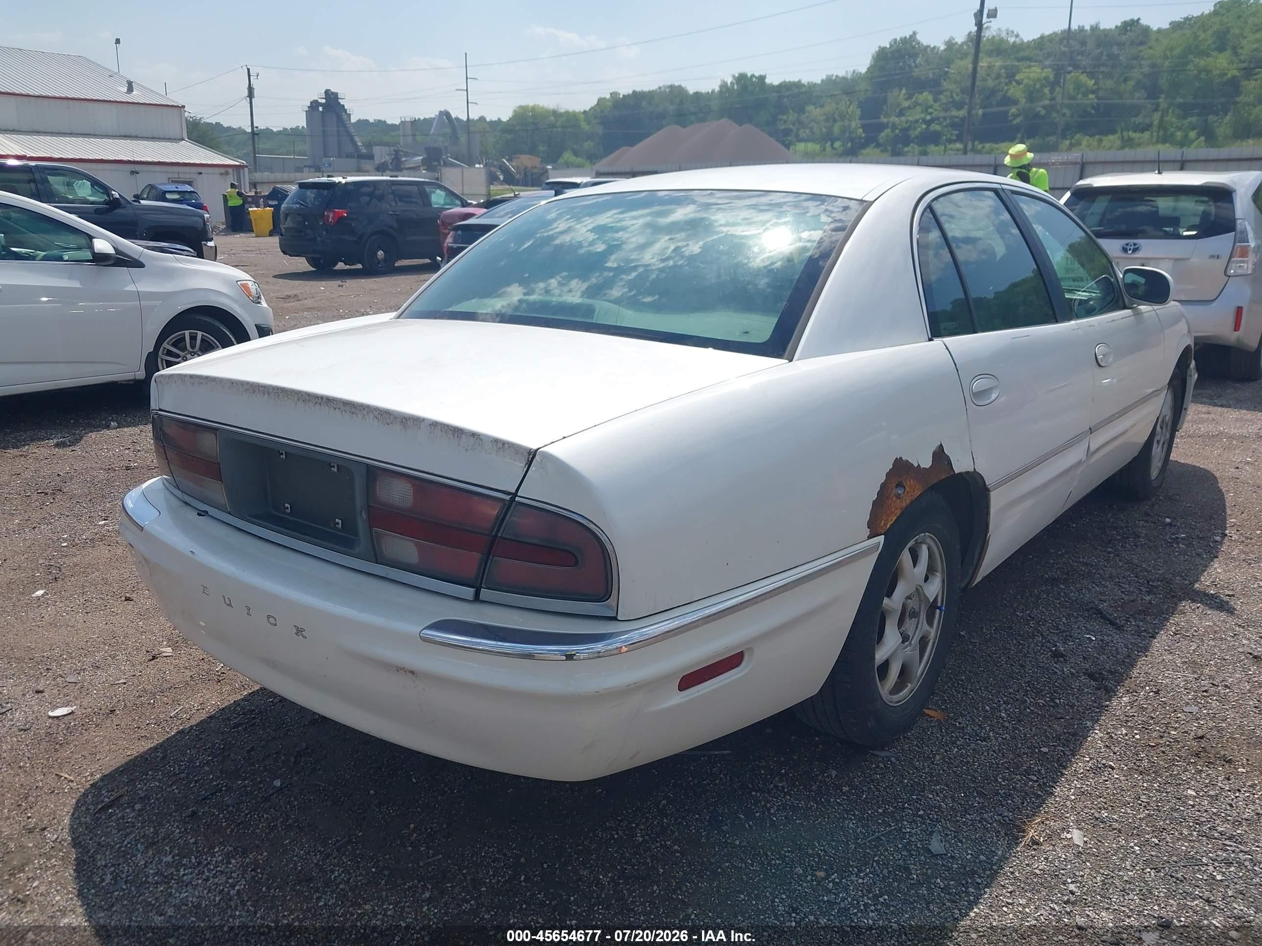 2000 Buick Park Avenue   Белый vin: 1G4CW52K2Y4171713