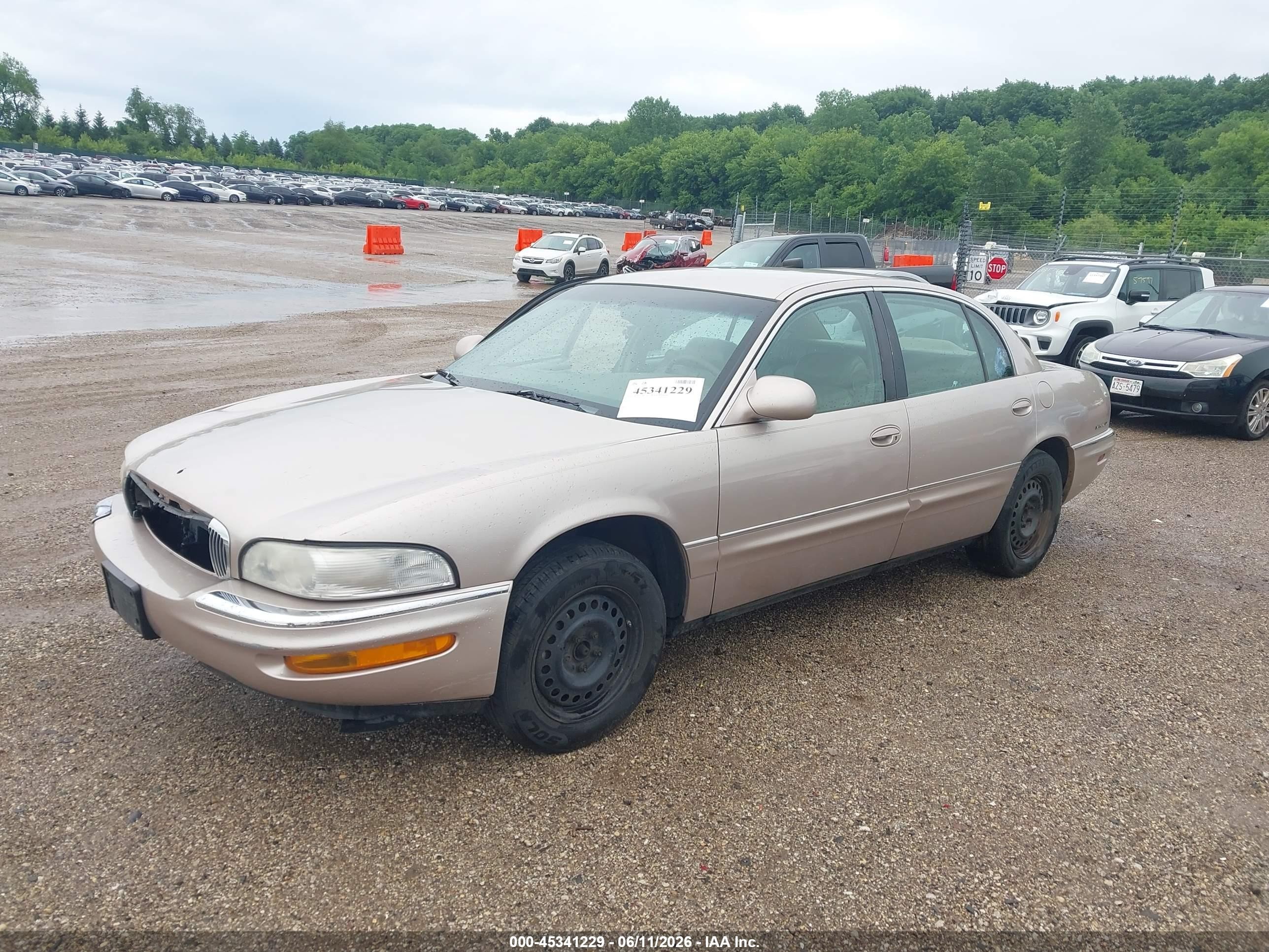 1998 Buick Park Avenue   Tan vin: 1G4CW52K3W4660473