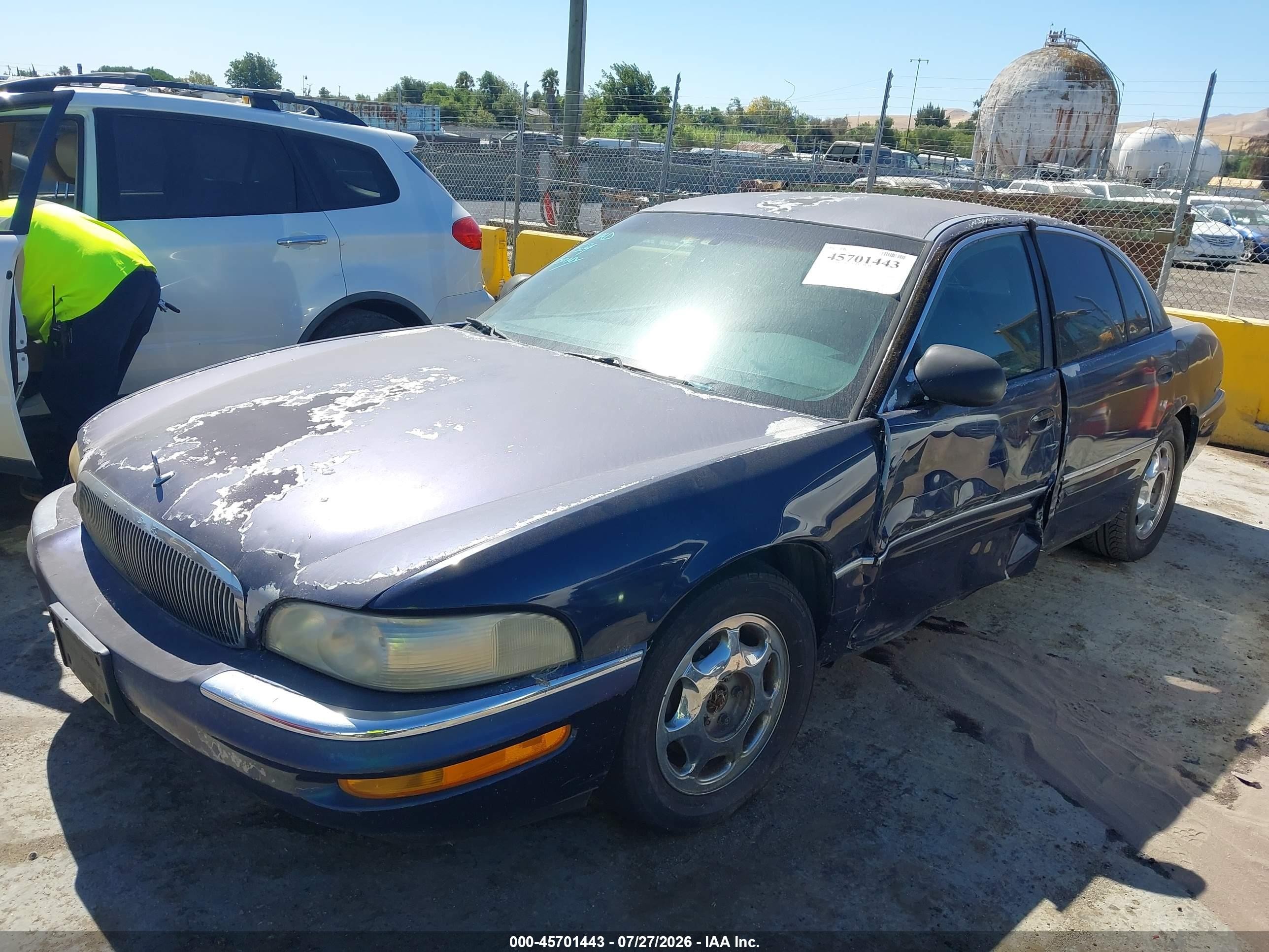 1999 Buick Park Avenue Sg Blue vin: 1G4CW52K3X4649989