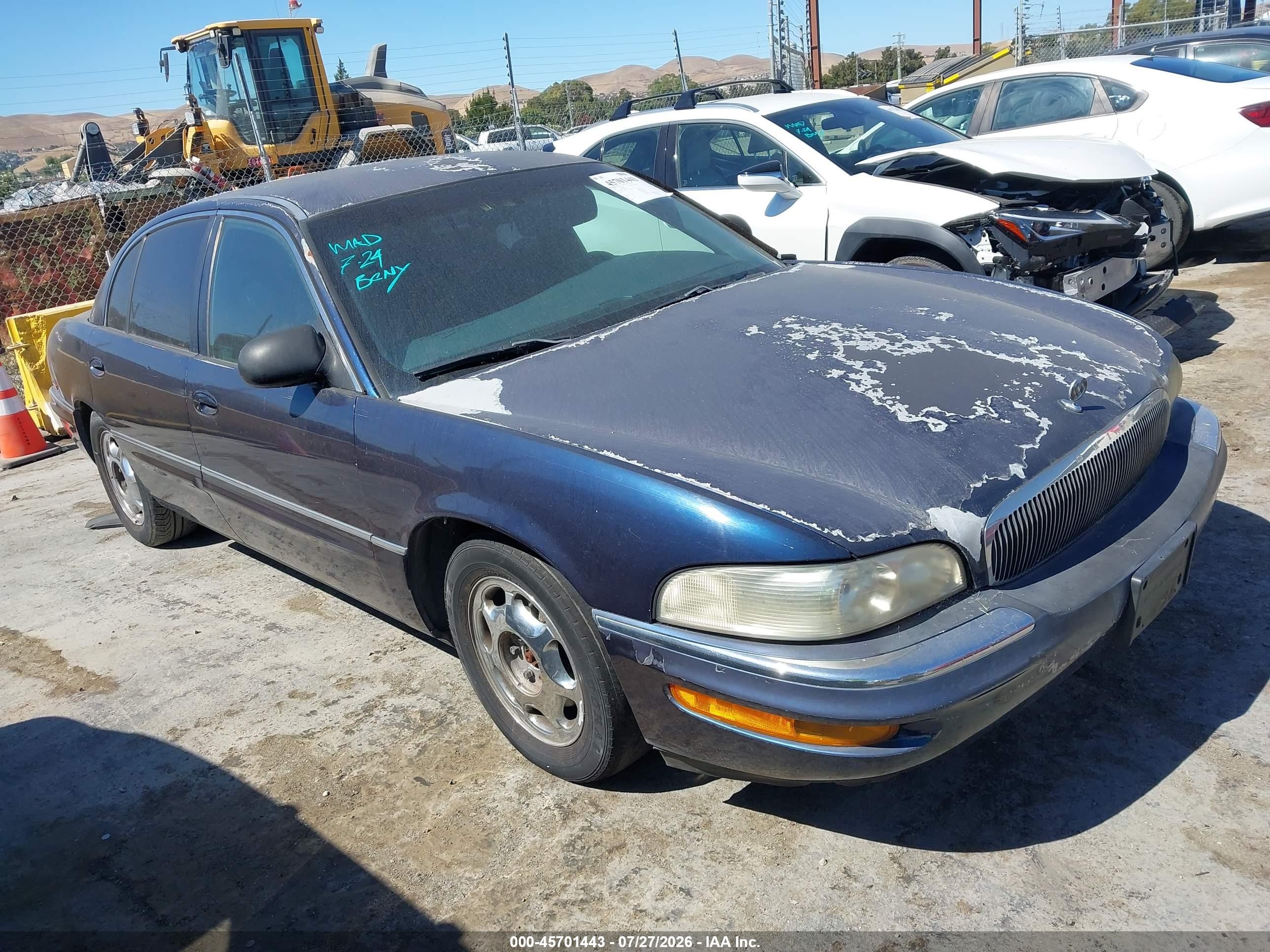1999 Buick Park Avenue Sg Синий vin: 1G4CW52K3X4649989