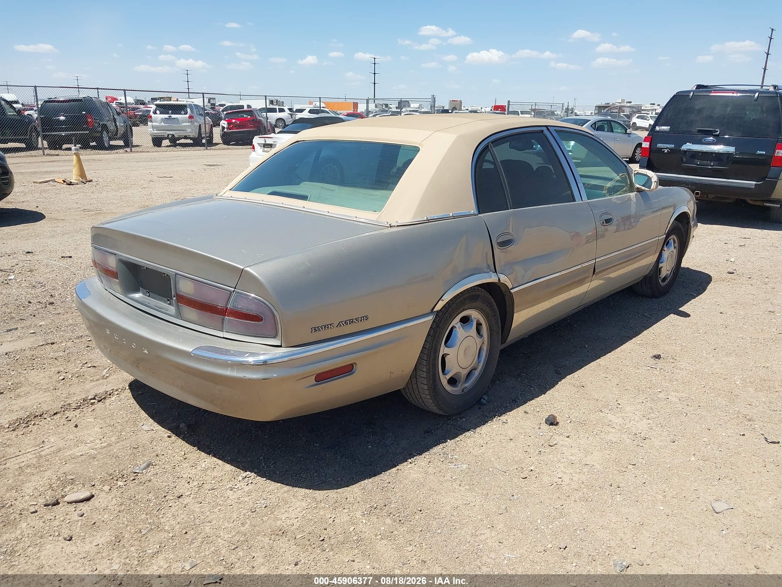 2000 Buick Park Avenue   Champagne vin: 1G4CW52K4Y4178808